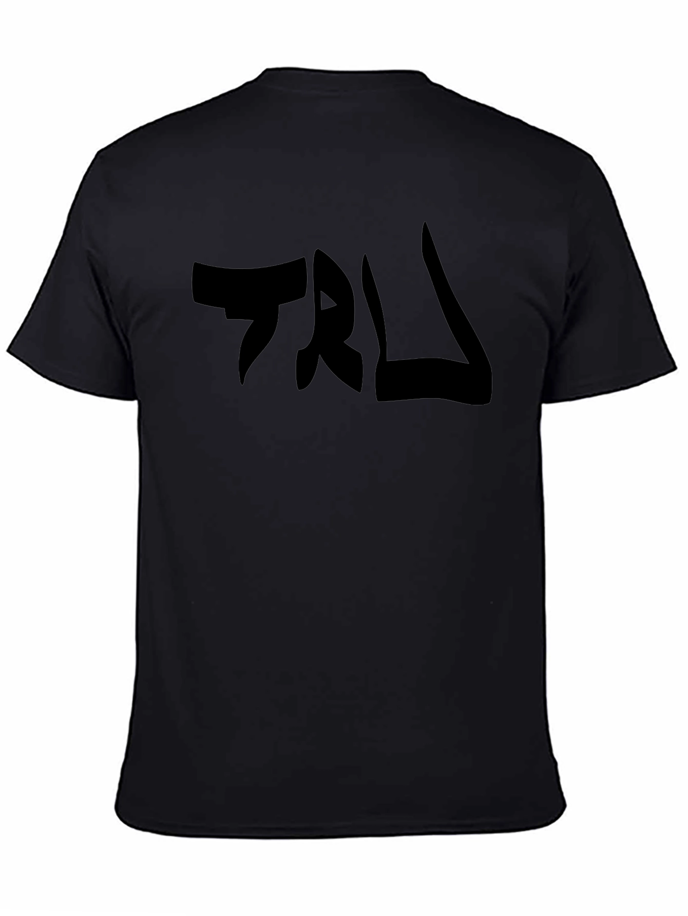 Mens Black TRL Graphic Tee - Casual Style