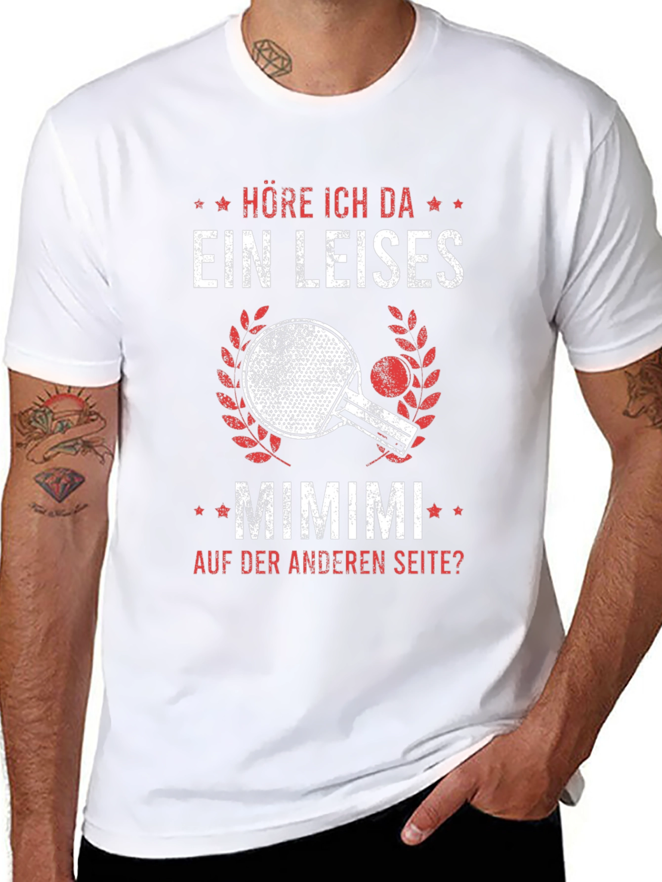 Höre Ich Da Ping Pong T-Shirt