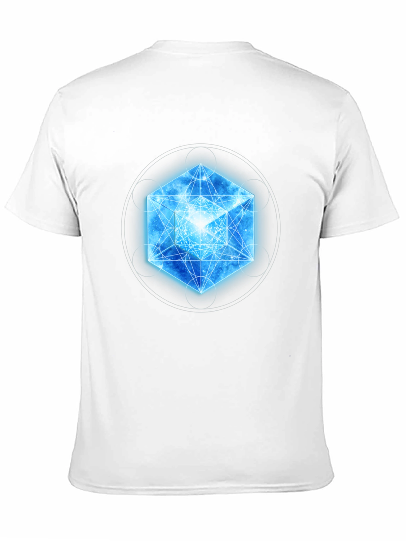 Geometric Cube T-Shirt - Unique Design