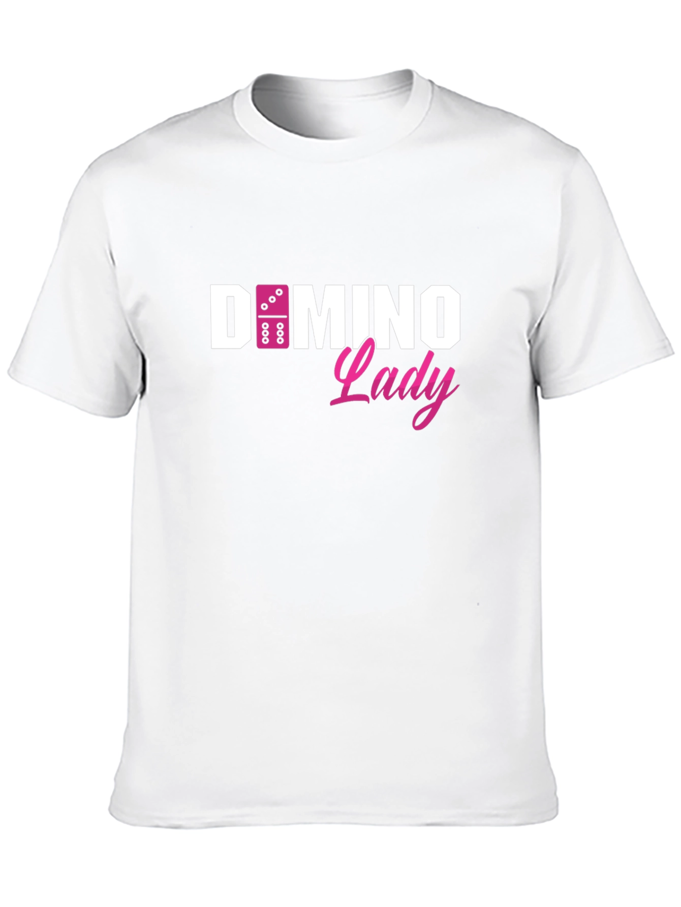 Domino Lady Graphic T-Shirt - Unique & Stylish Design