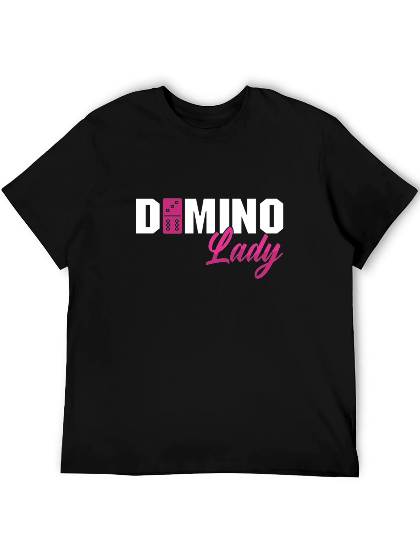 Domino Lady Graphic T-Shirt - Unique & Stylish Design