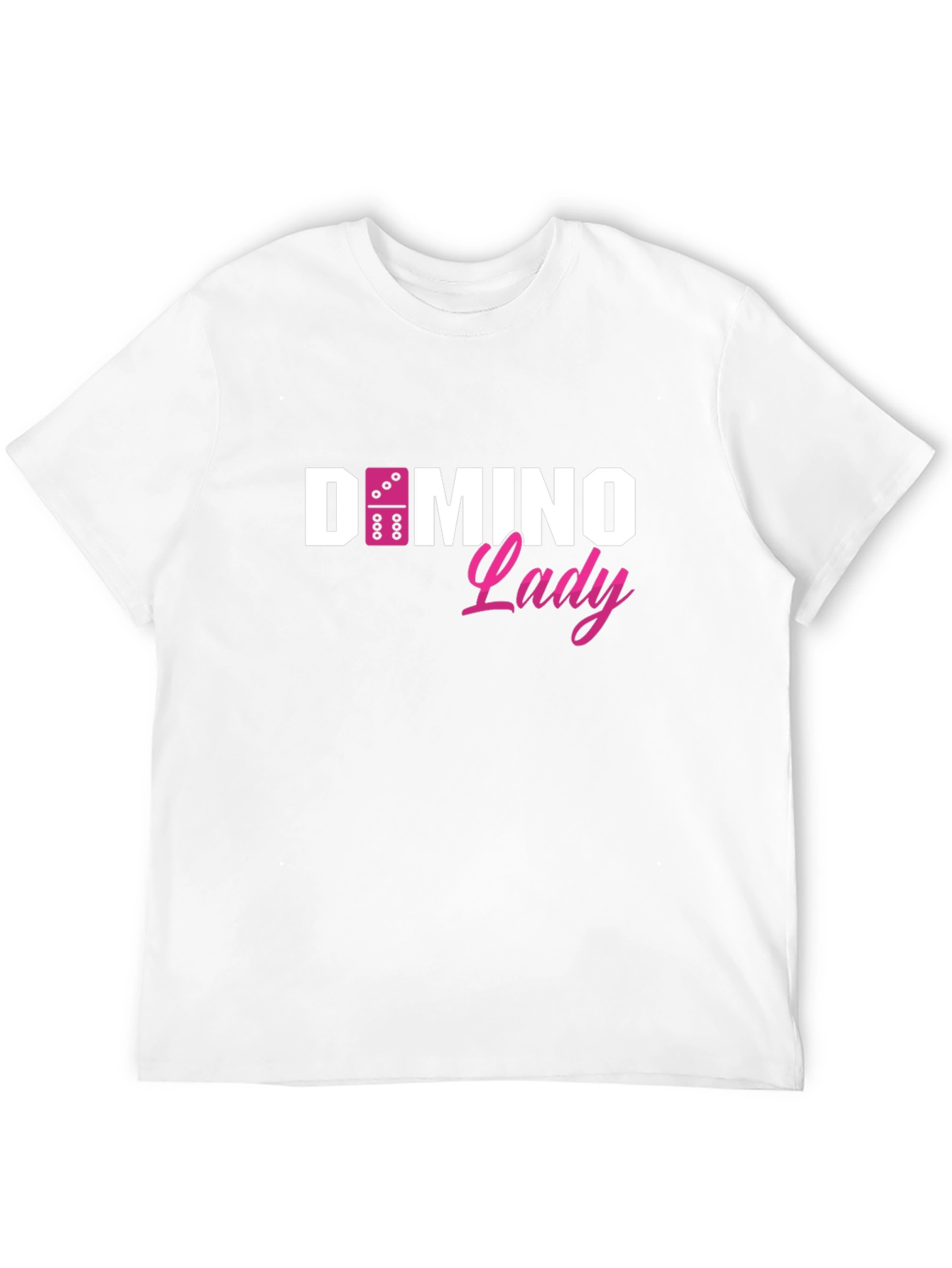 Domino Lady Graphic T-Shirt - Unique & Stylish Design