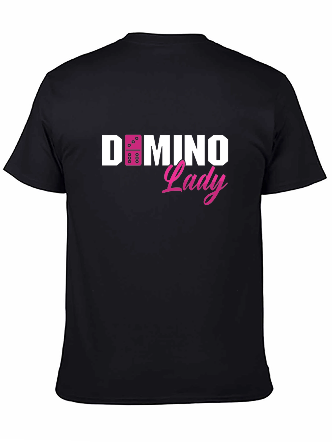 Domino Lady Graphic T-Shirt - Unique & Stylish Design