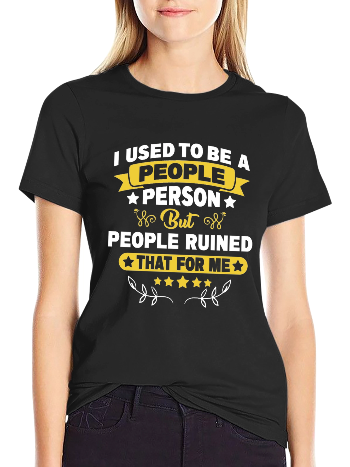 I Used To Be A People Person T-Shirt