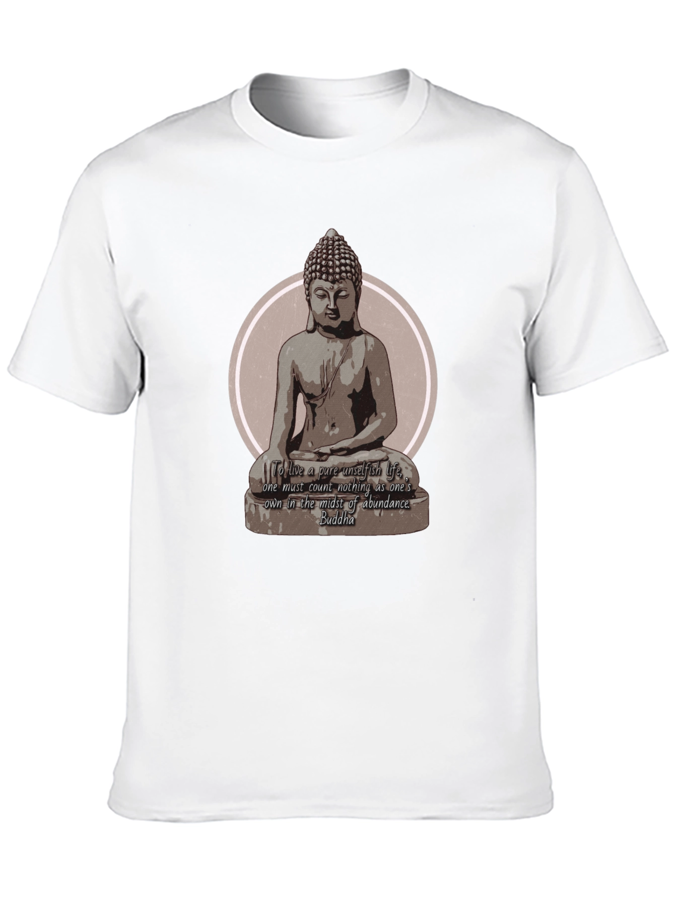 Buddha Quote Graphic Tee
