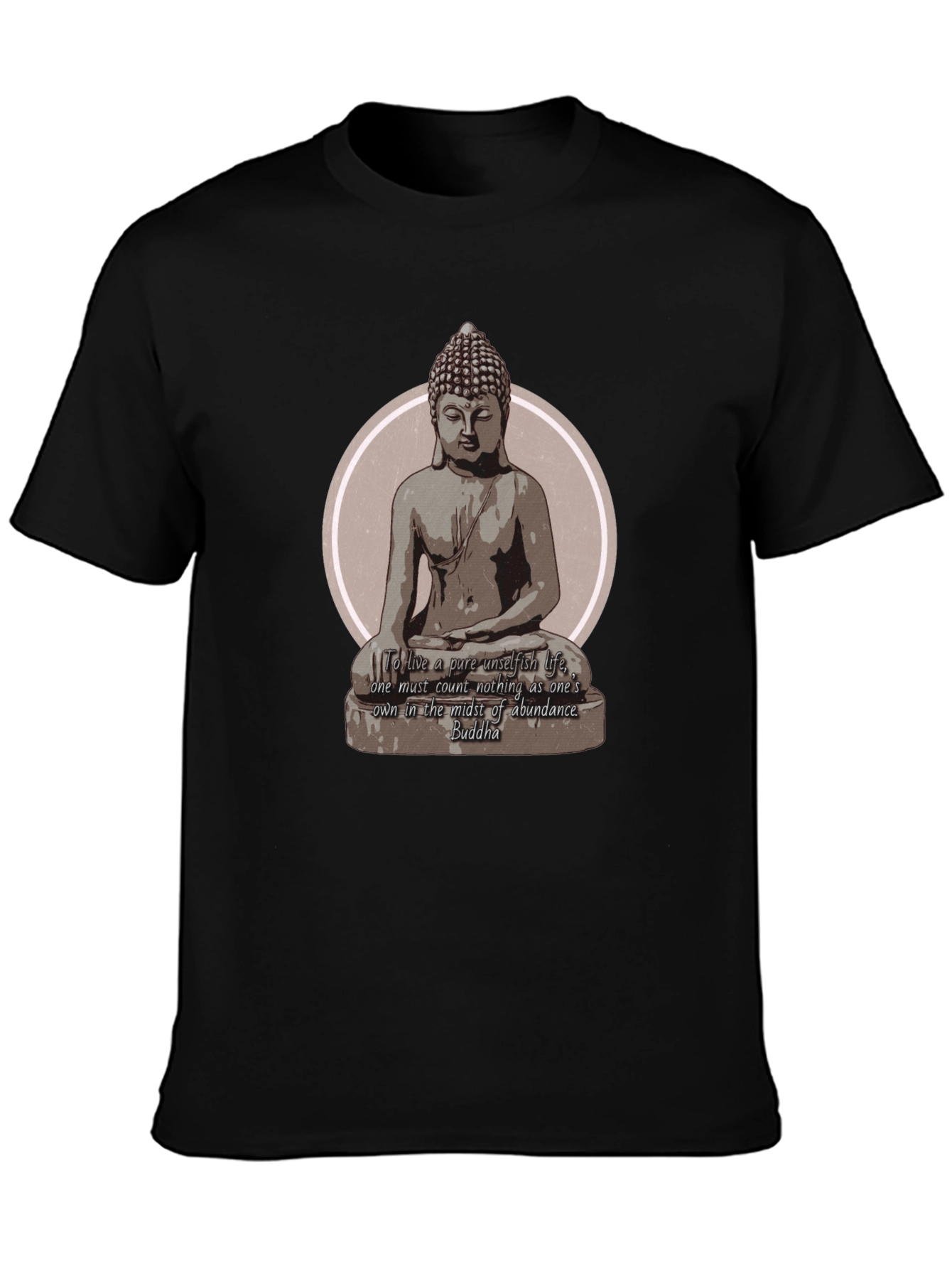 Buddha Quote Graphic Tee