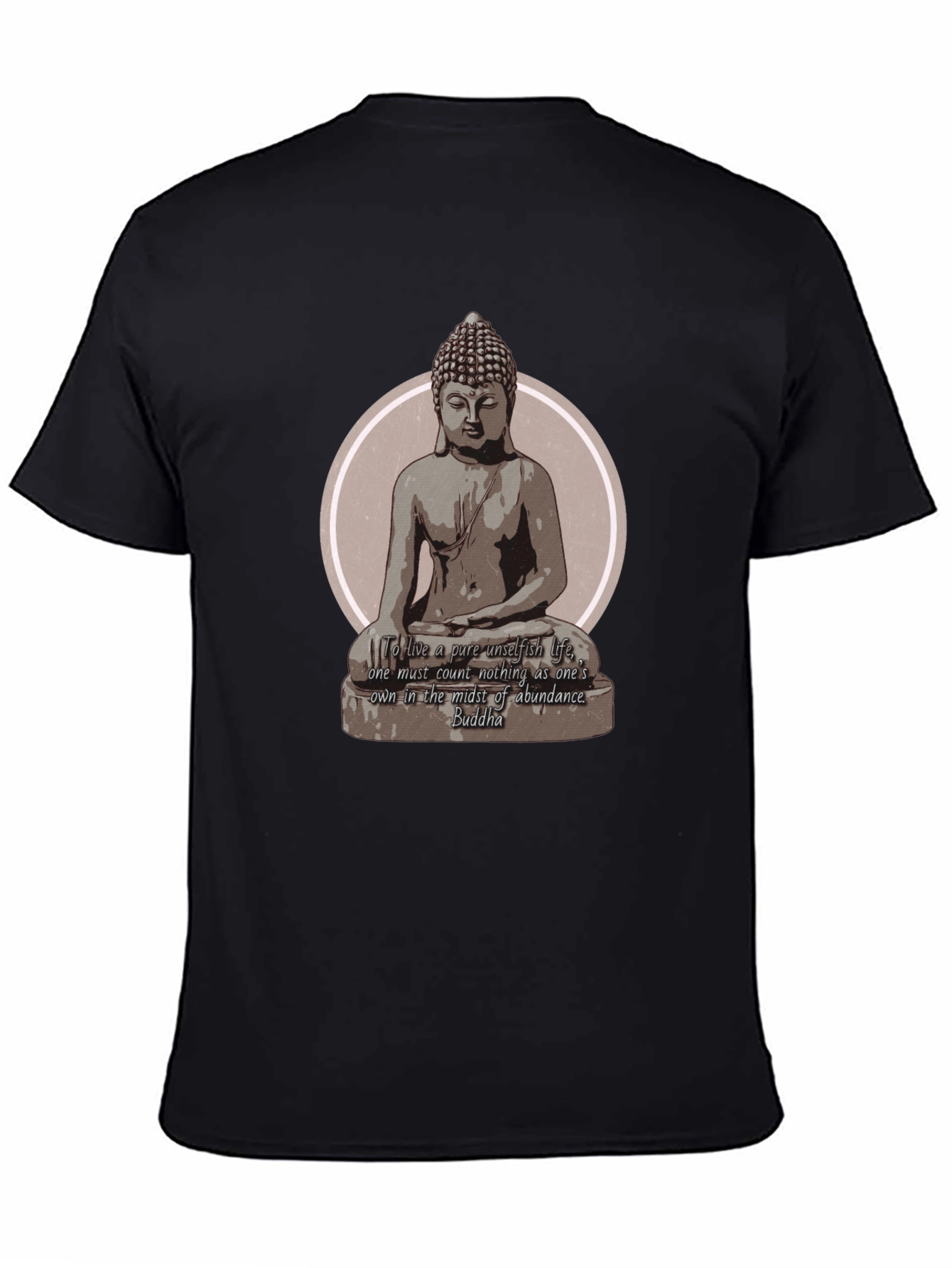 Buddha Quote Graphic Tee