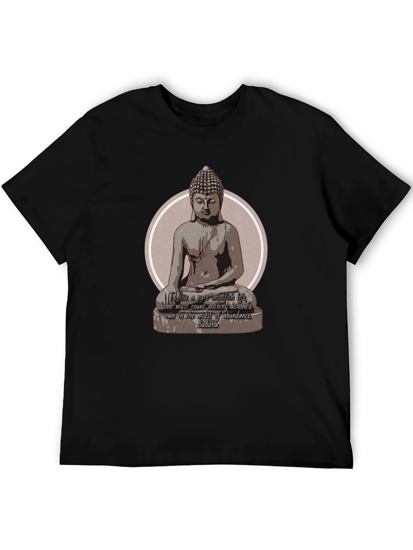 Buddha Quote Graphic Tee