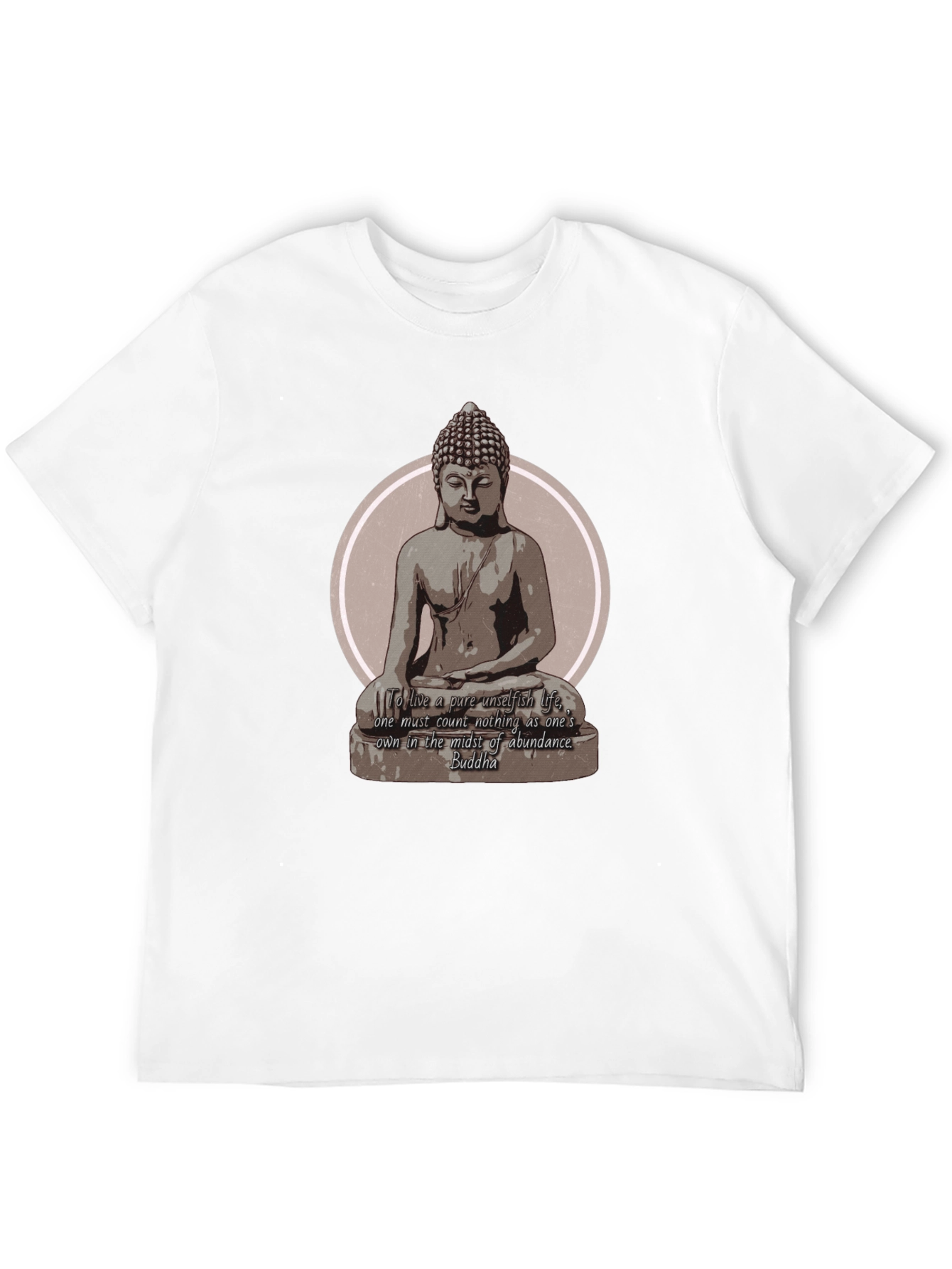 Buddha Quote Graphic Tee