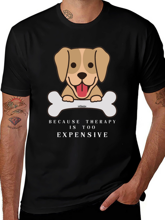 Dog Therapy Humor Tee
