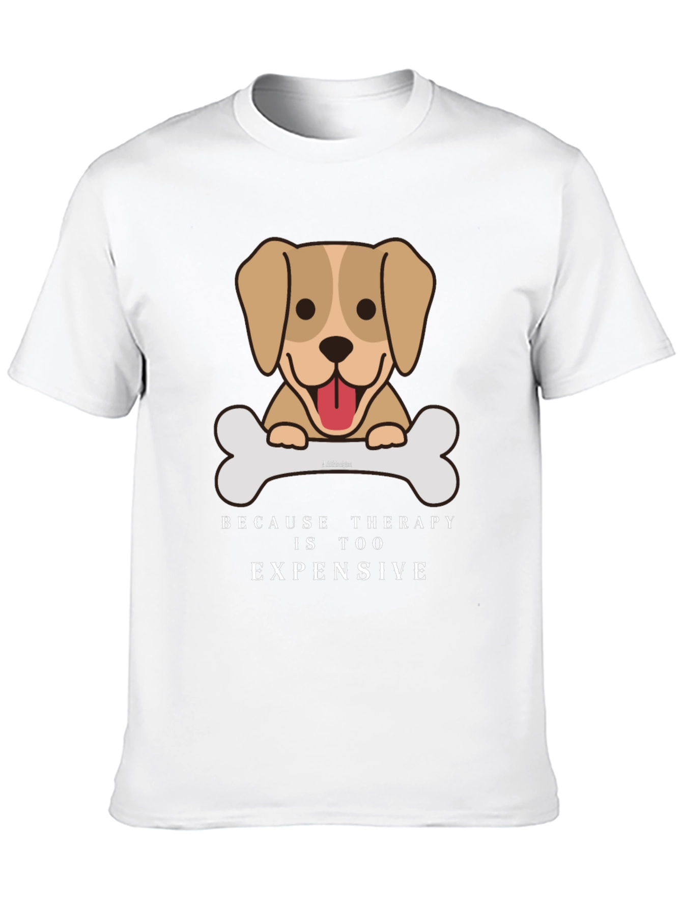 Dog Therapy Humor Tee