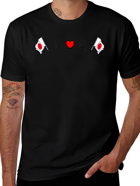 Japan Love Heartbeat T-Shirt