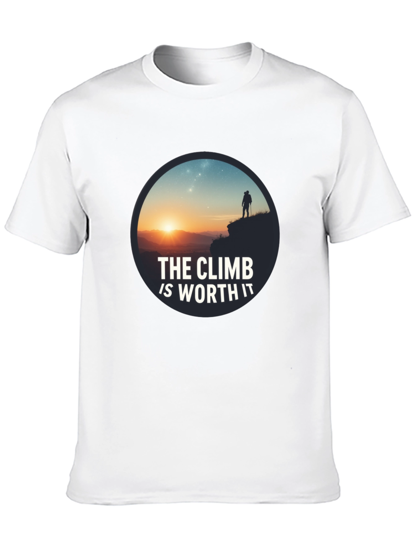 The Climb Is Worth It Graphic T-Shirt