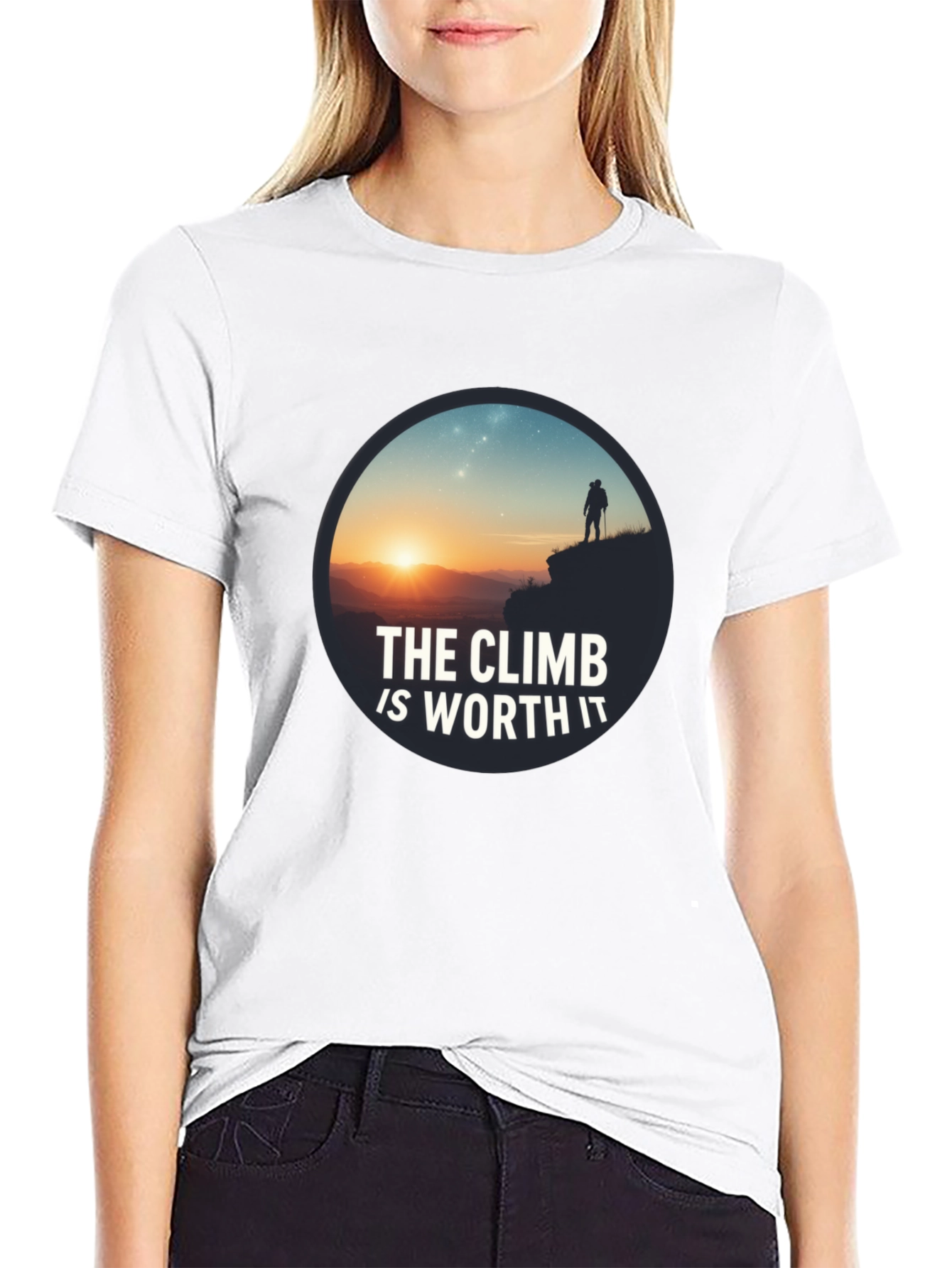The Climb Is Worth It Graphic T-Shirt