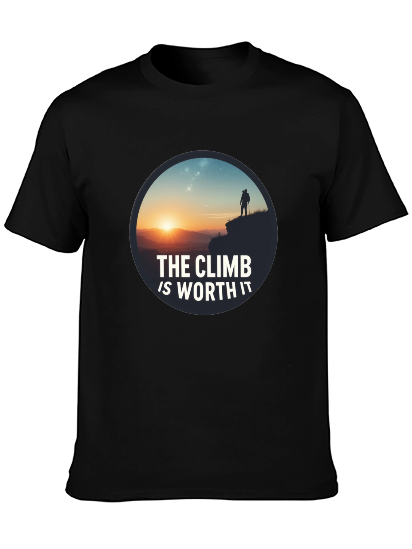 The Climb Is Worth It Graphic T-Shirt