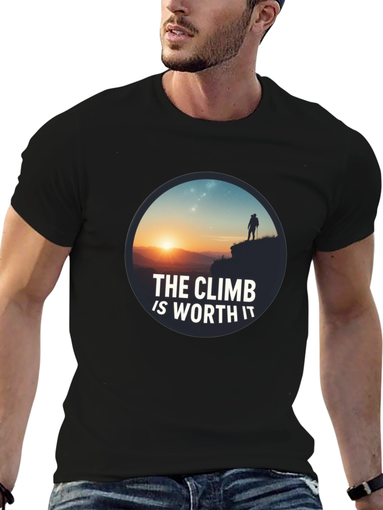 The Climb Is Worth It Graphic T-Shirt