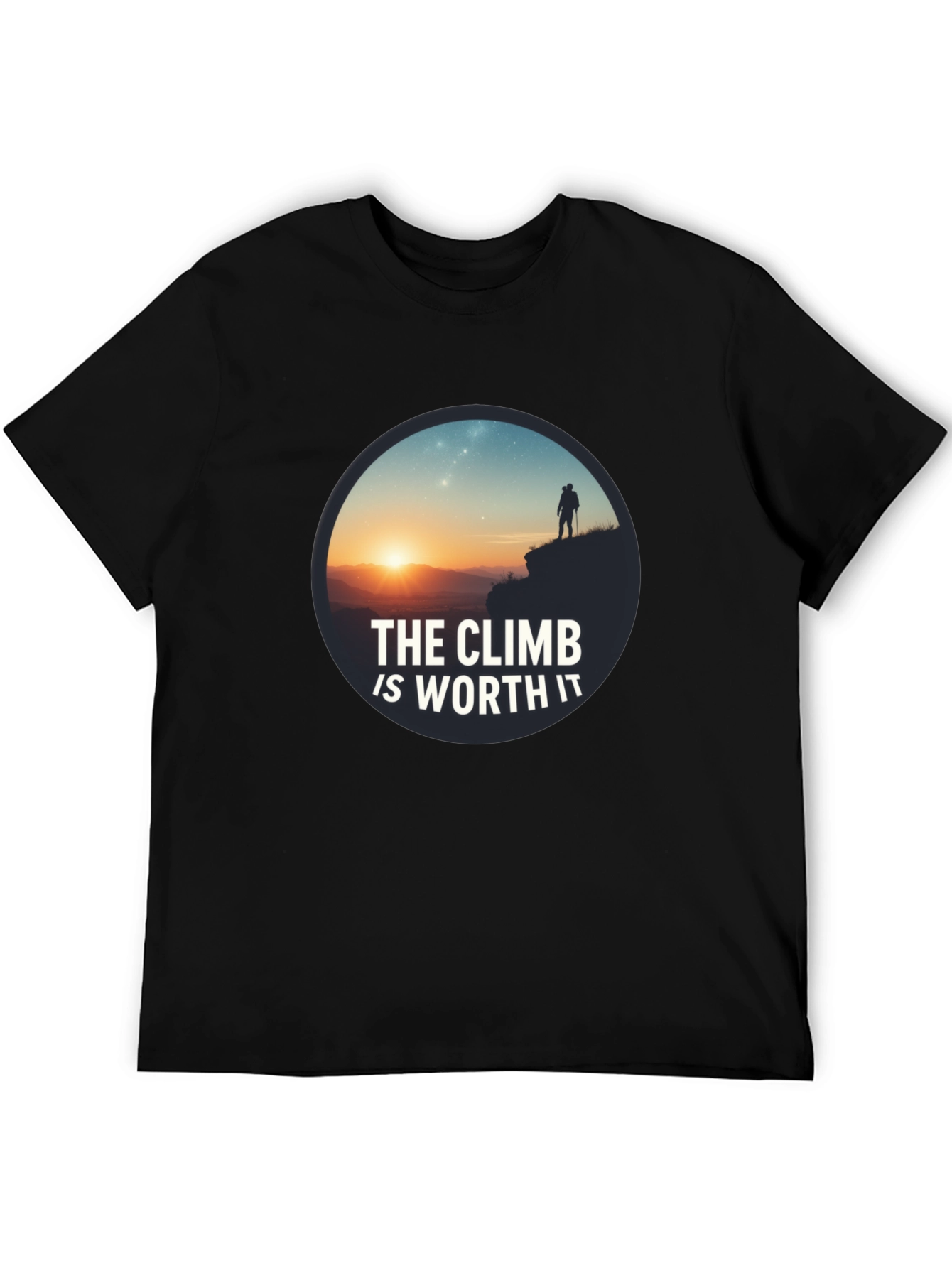 The Climb Is Worth It Graphic T-Shirt