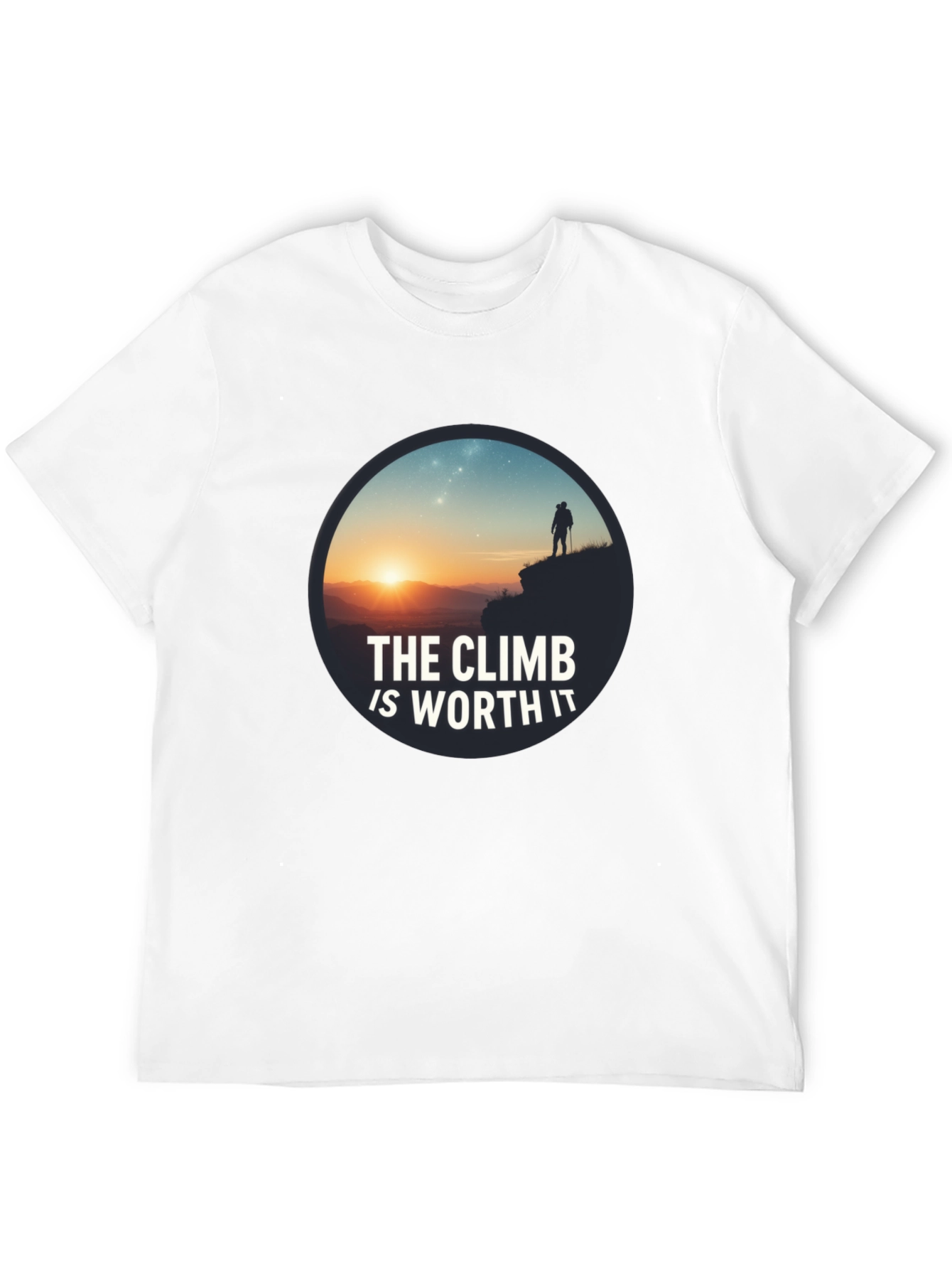 The Climb Is Worth It Graphic T-Shirt