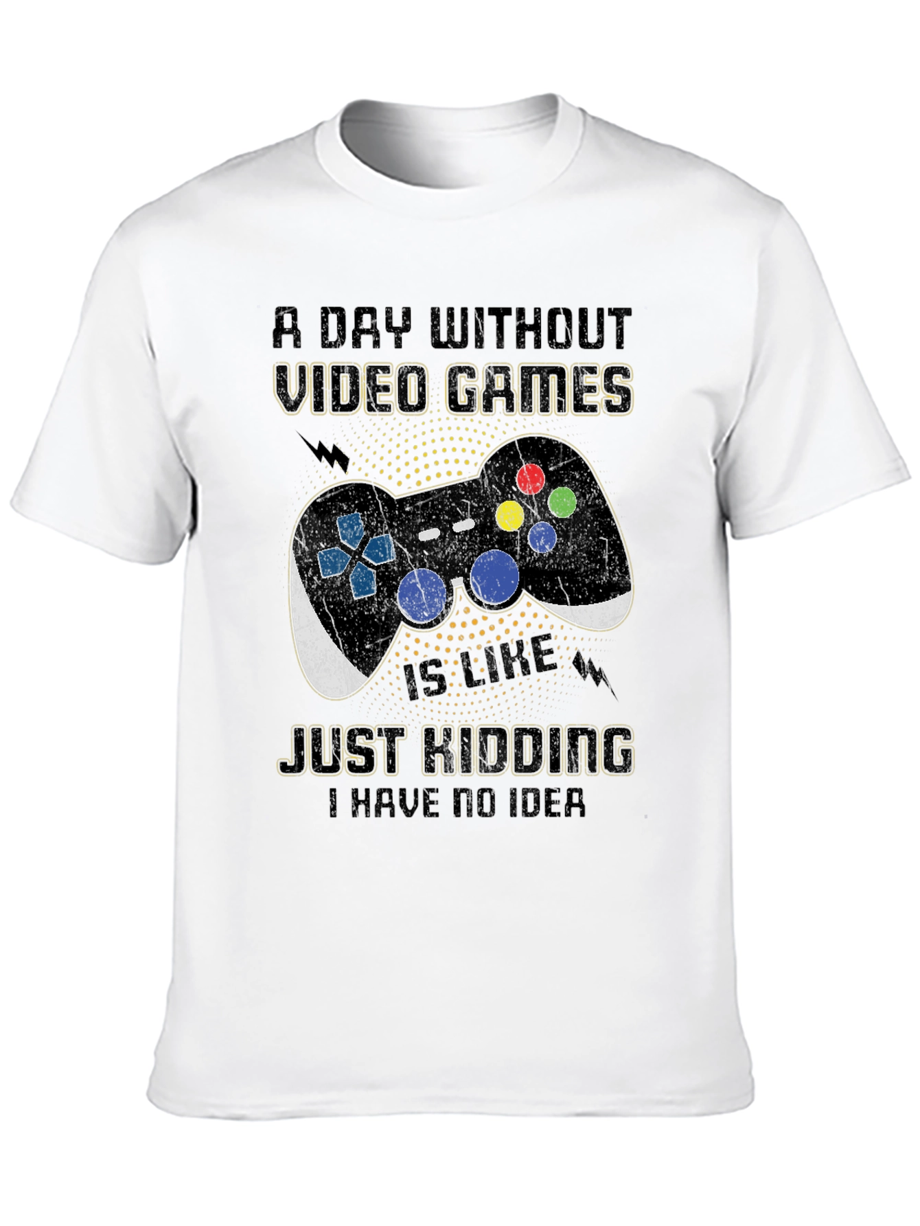 Funny Video Game T-Shirt - A Day Without Games