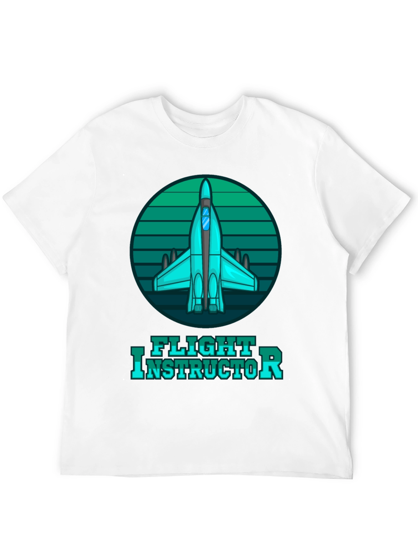 Flight Instructor Tee - Airplane Graphic