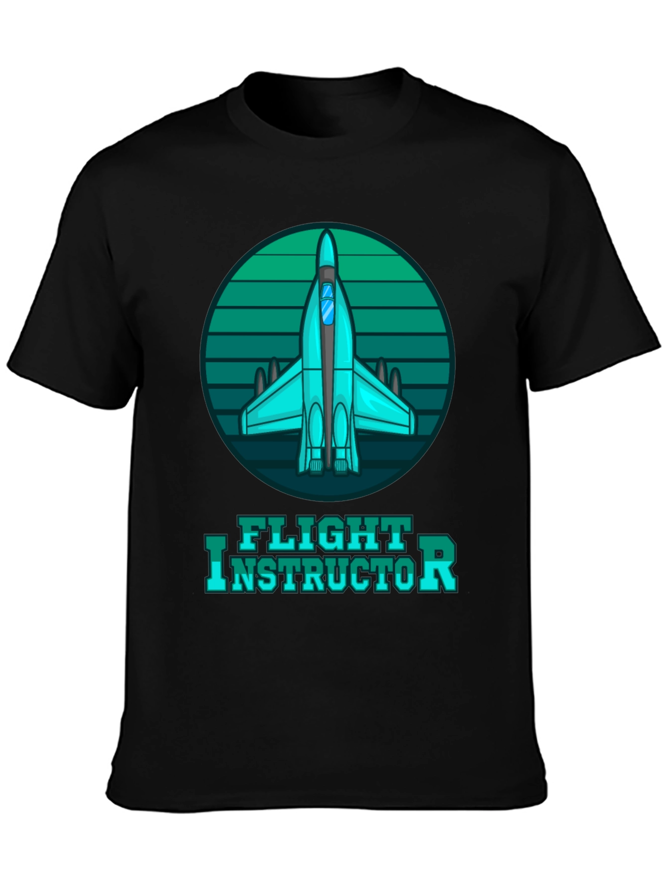 Flight Instructor Tee - Airplane Graphic