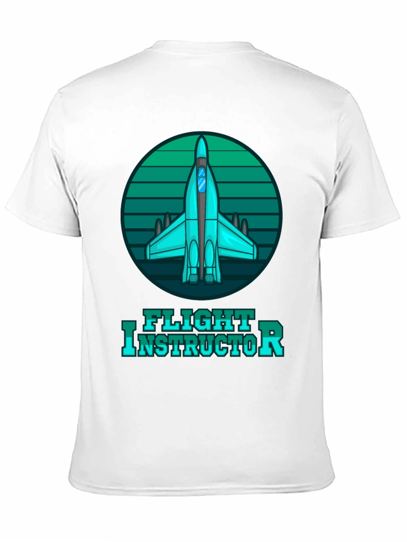 Flight Instructor Tee - Airplane Graphic