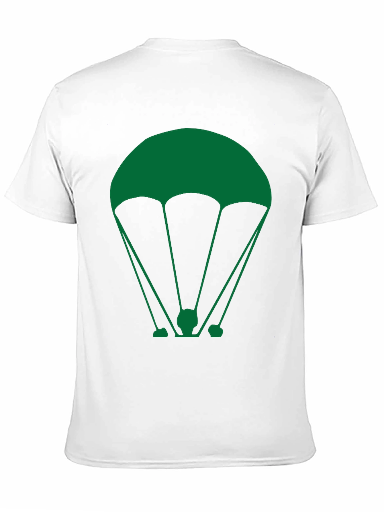 Parachute Graphic T-Shirt - Black Cotton Tee
