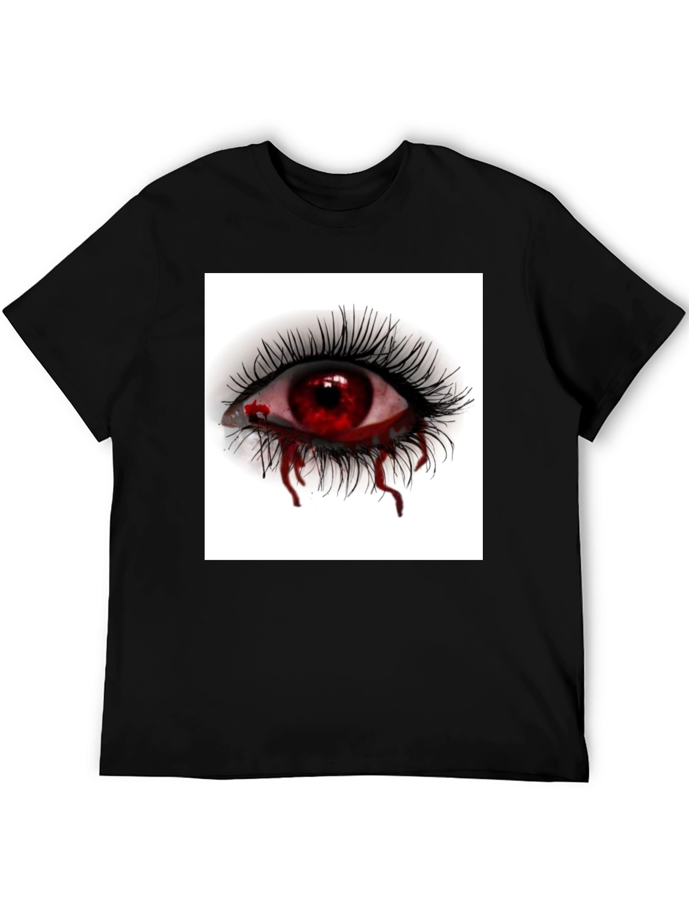 Bleeding Eye Graphic Tee - Edgy Style