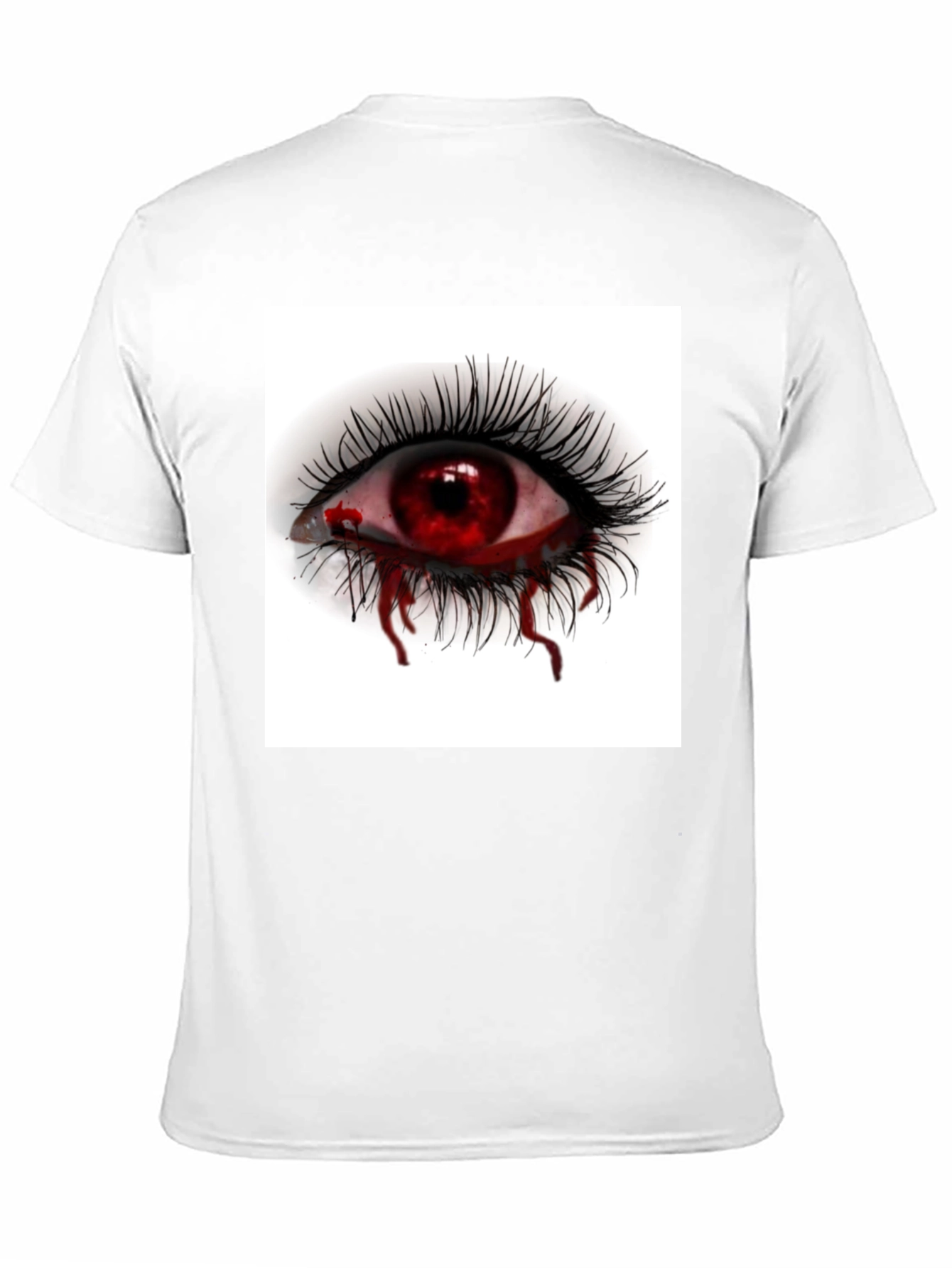 Bleeding Eye Graphic Tee - Edgy Style