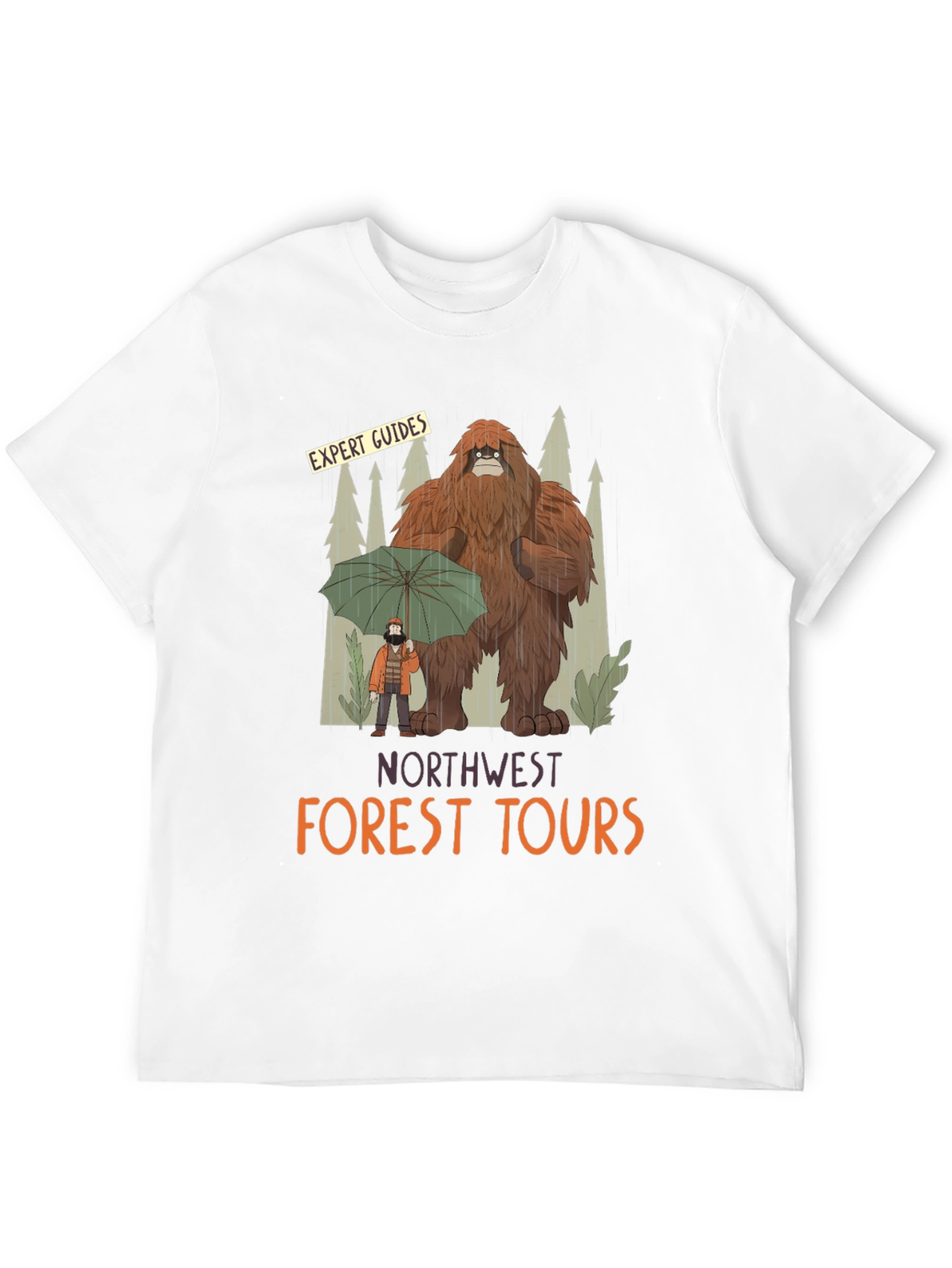 Northwest Forest Tours Bigfoot T-Shirt