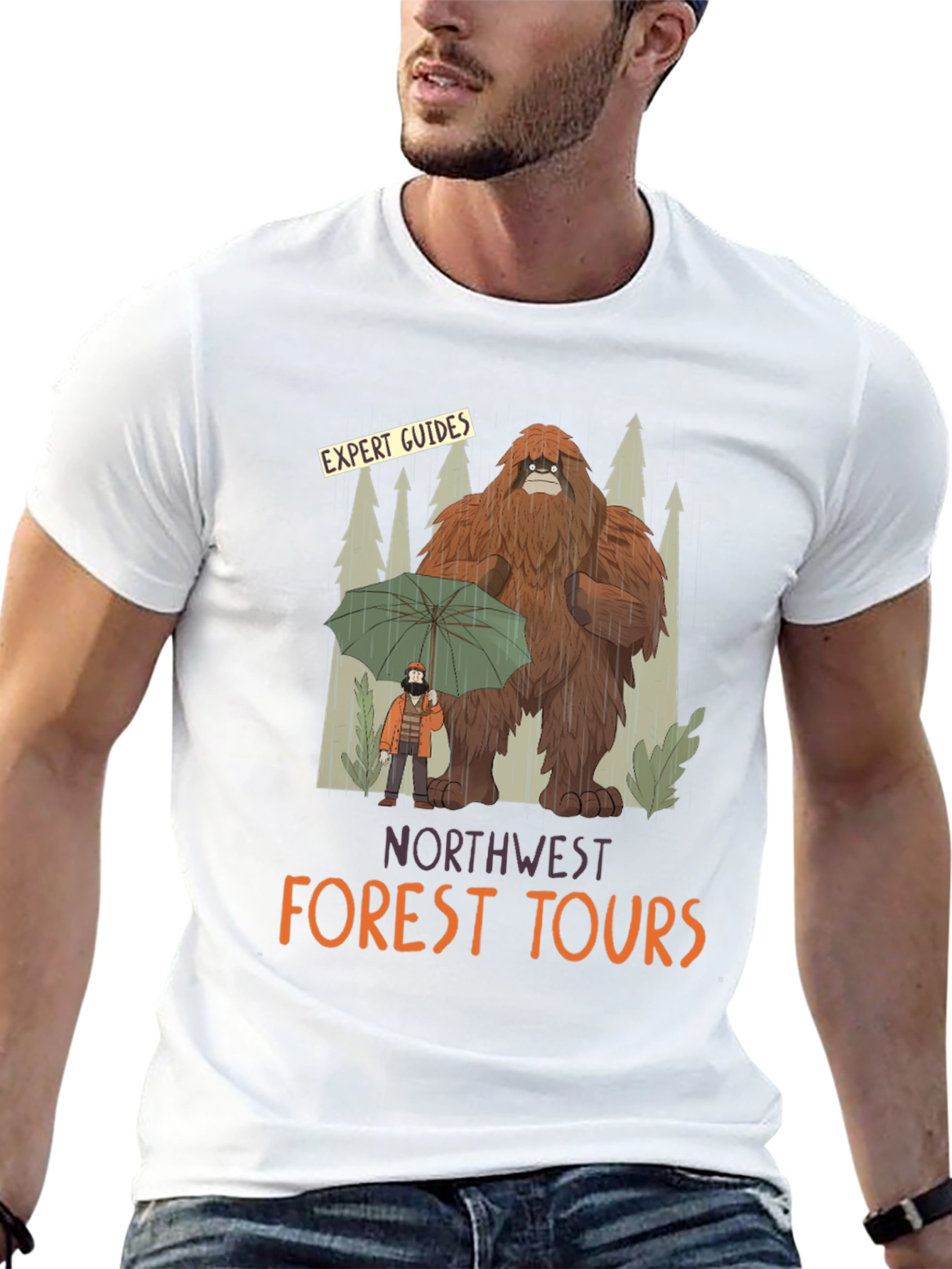 Northwest Forest Tours Bigfoot T-Shirt