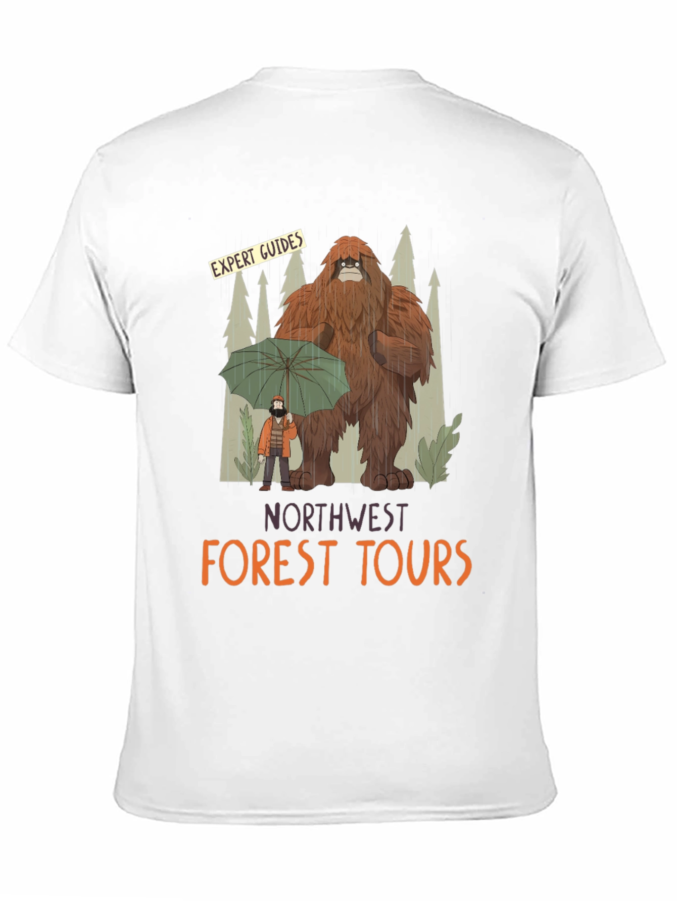 Northwest Forest Tours Bigfoot T-Shirt