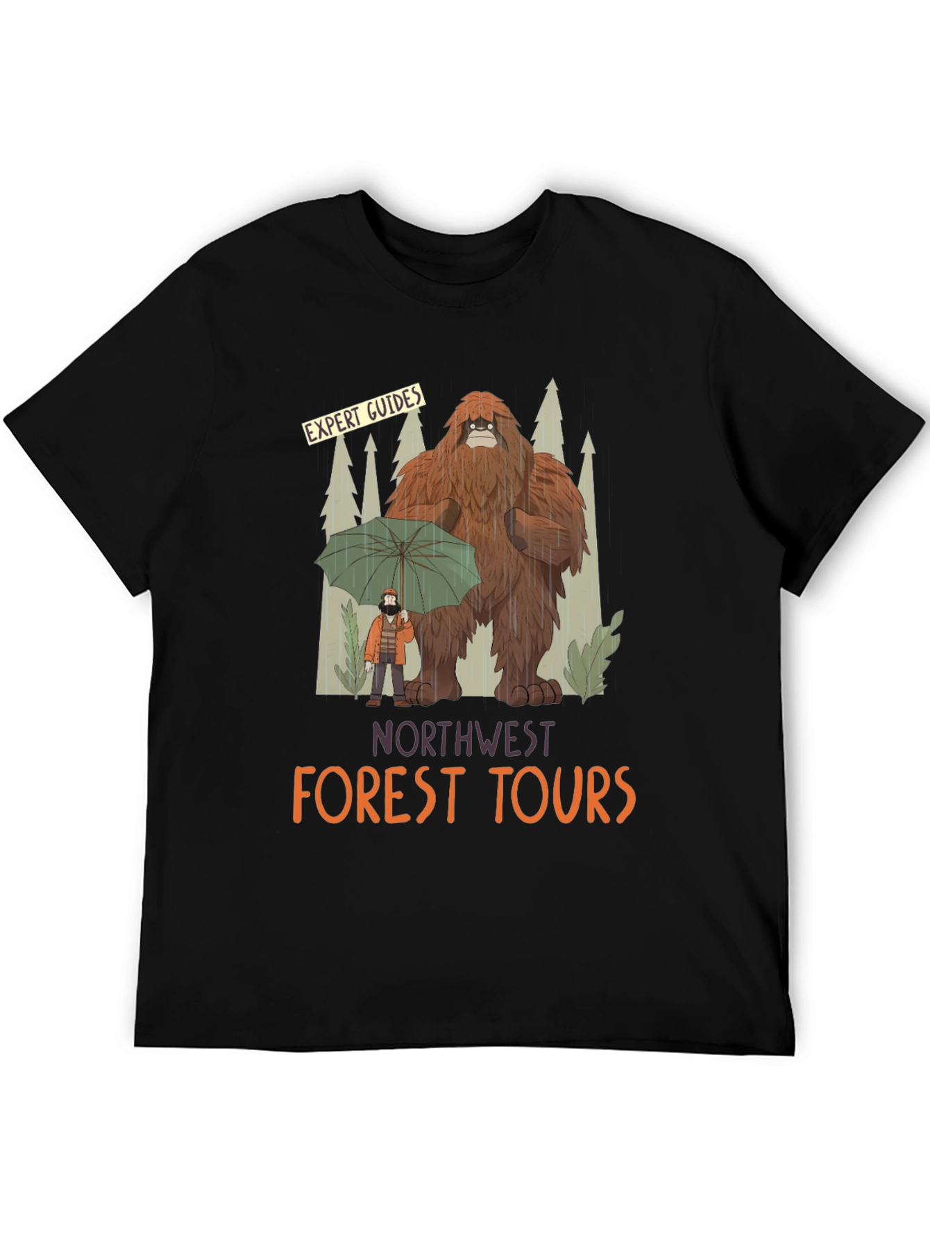 Northwest Forest Tours Bigfoot T-Shirt
