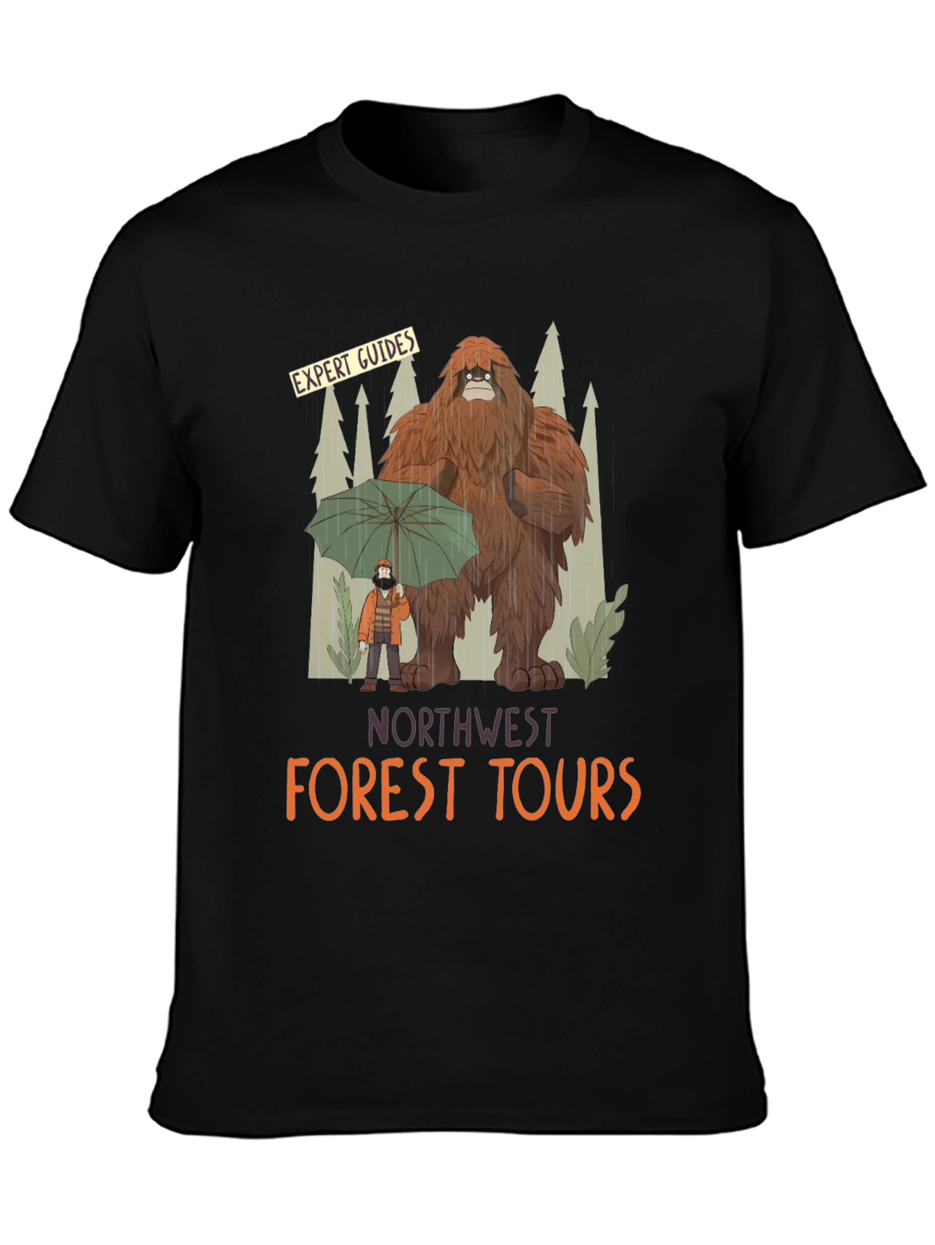 Northwest Forest Tours Bigfoot T-Shirt