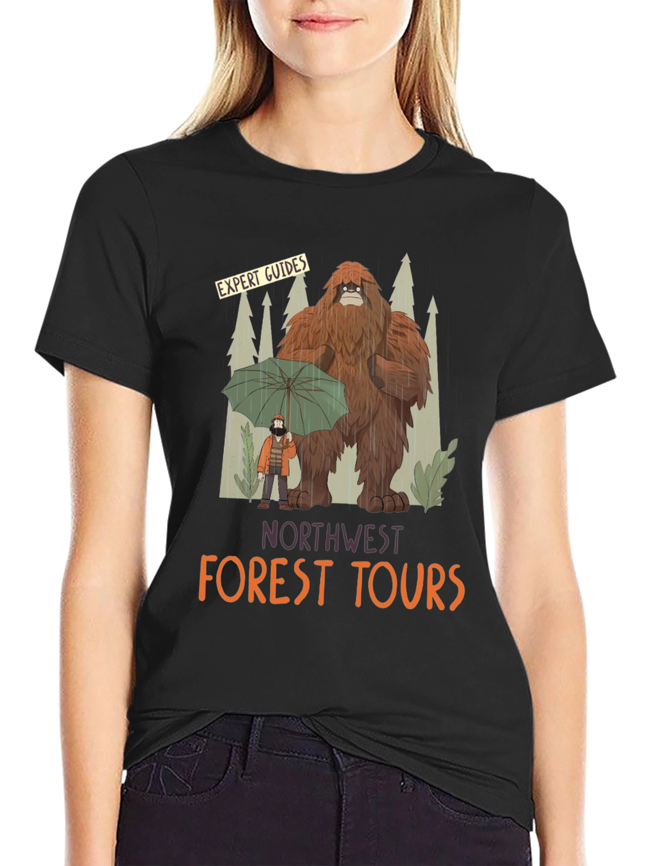 Northwest Forest Tours Bigfoot T-Shirt