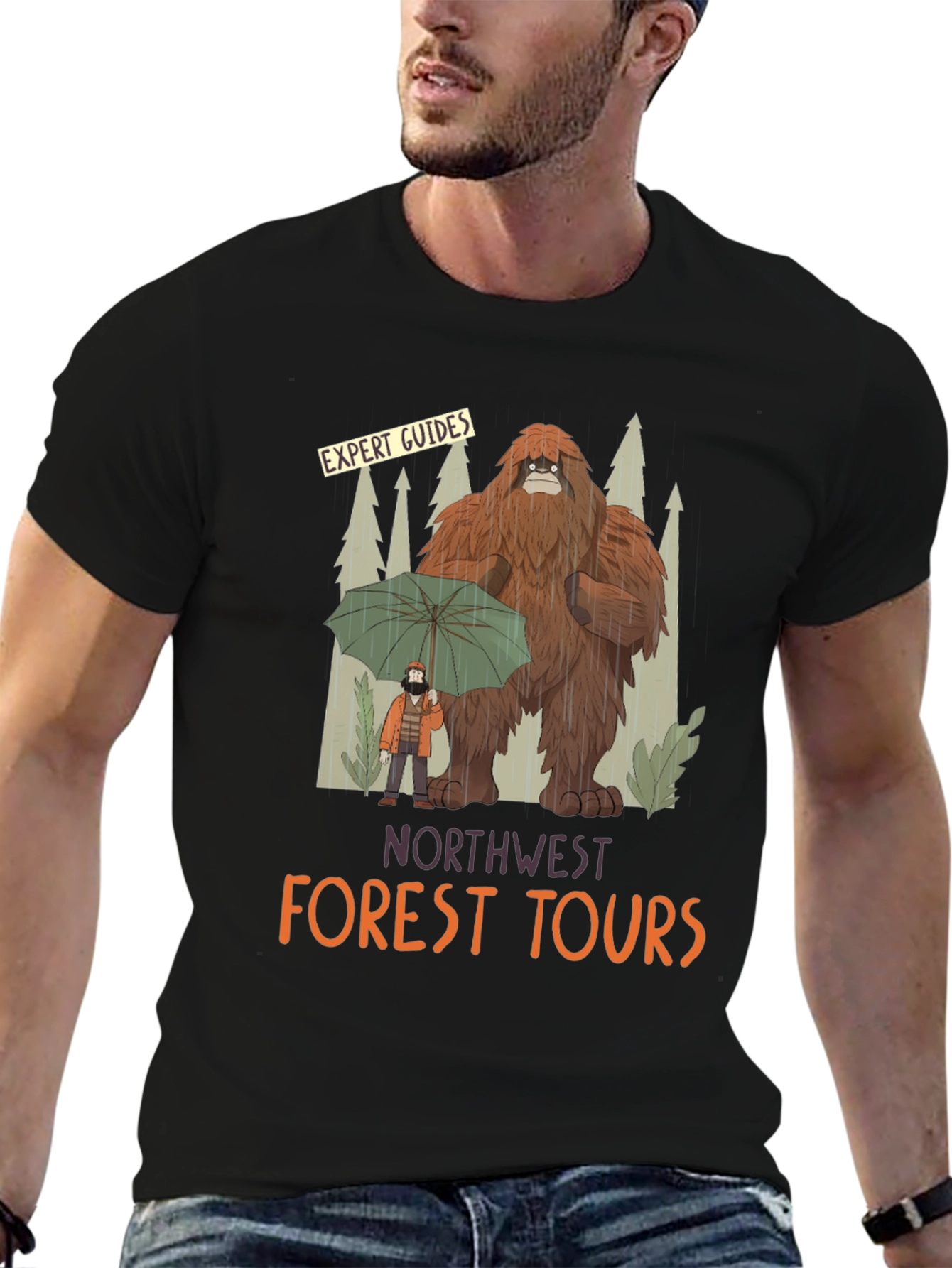 Northwest Forest Tours Bigfoot T-Shirt