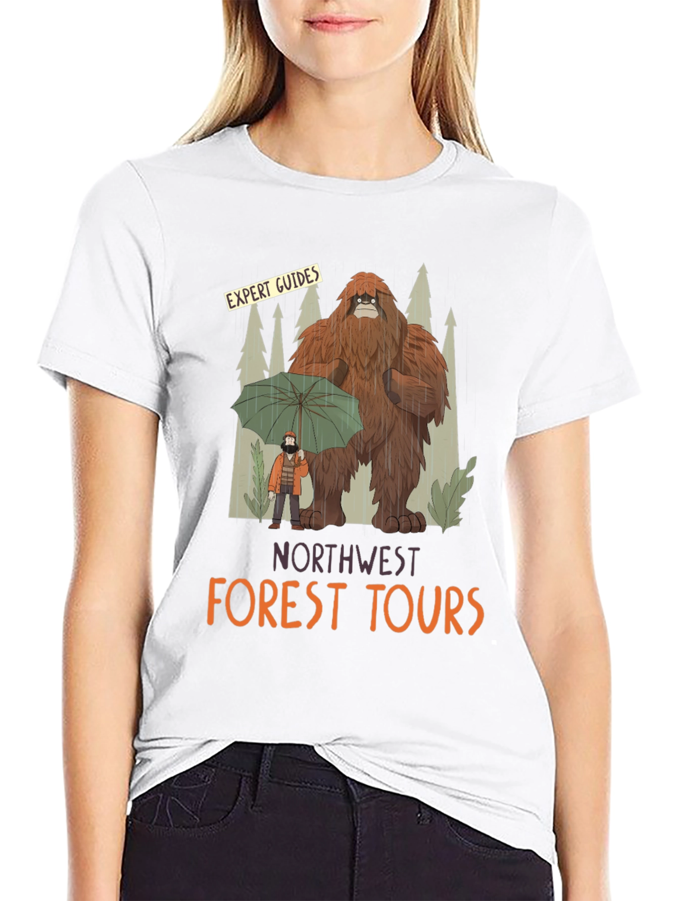 Northwest Forest Tours Bigfoot T-Shirt