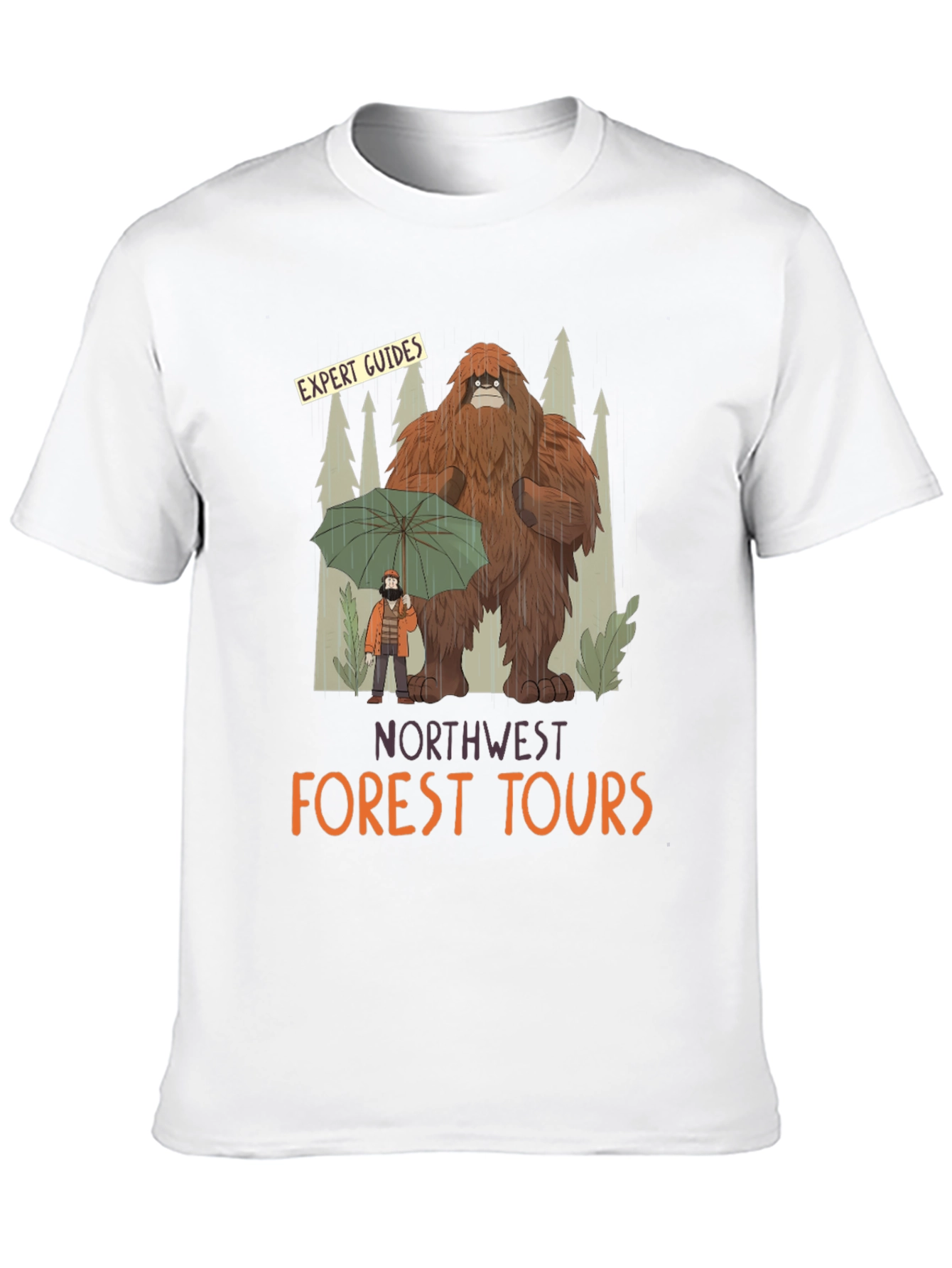Northwest Forest Tours Bigfoot T-Shirt