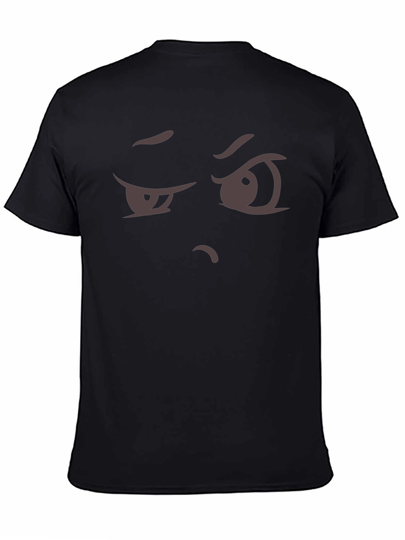 Skeptical Stare Graphic Tee - Funny Expression T-Shirt