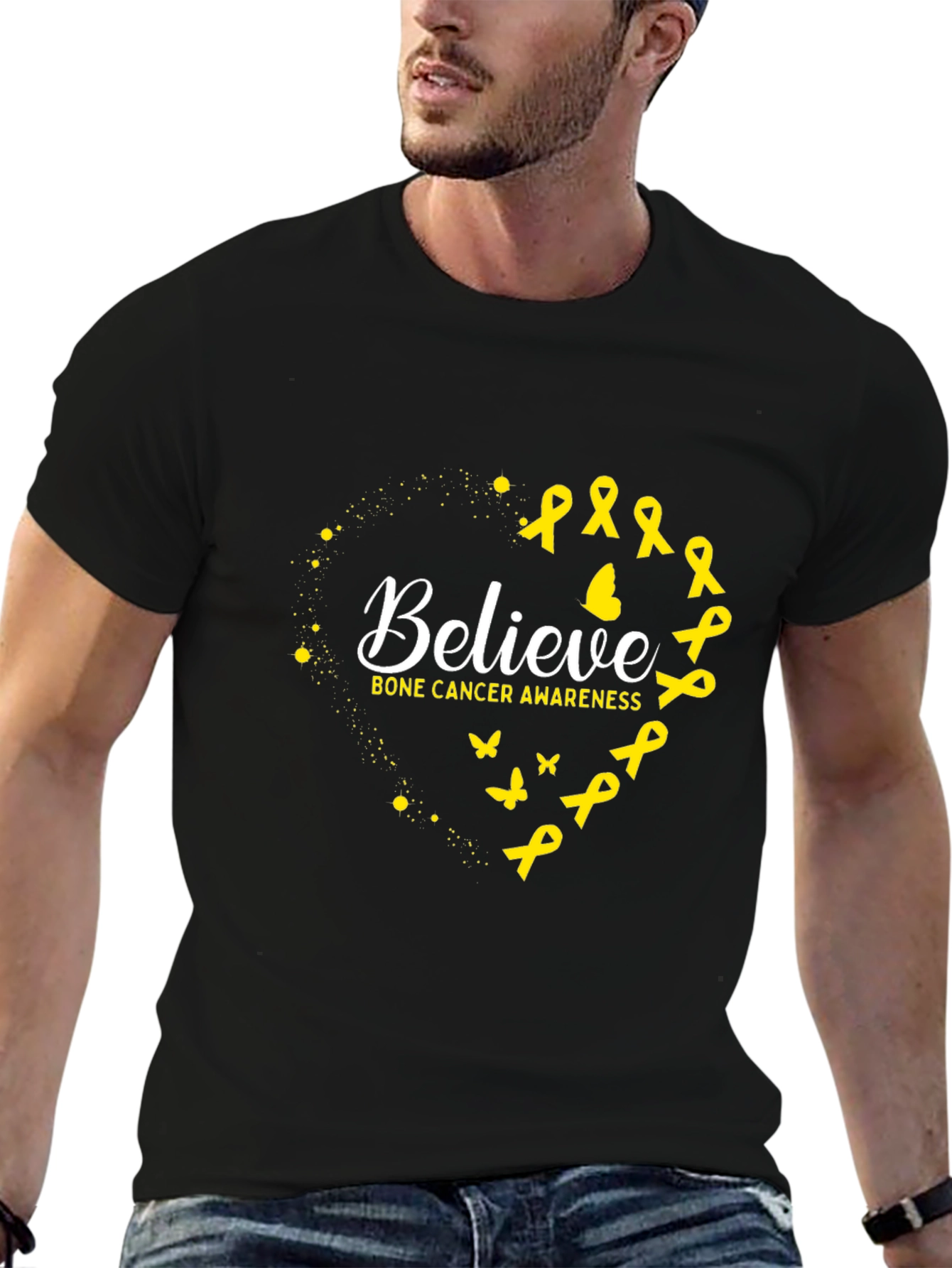 Believe Bone Cancer Awareness T-Shirt