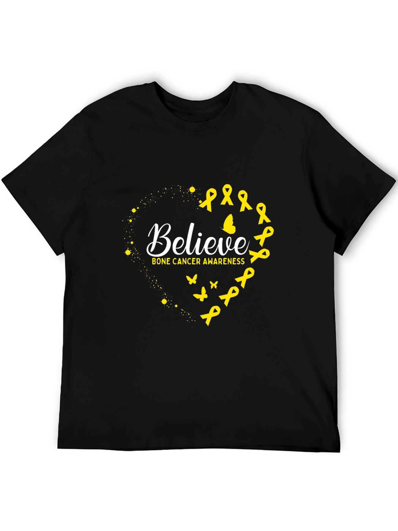 Believe Bone Cancer Awareness T-Shirt
