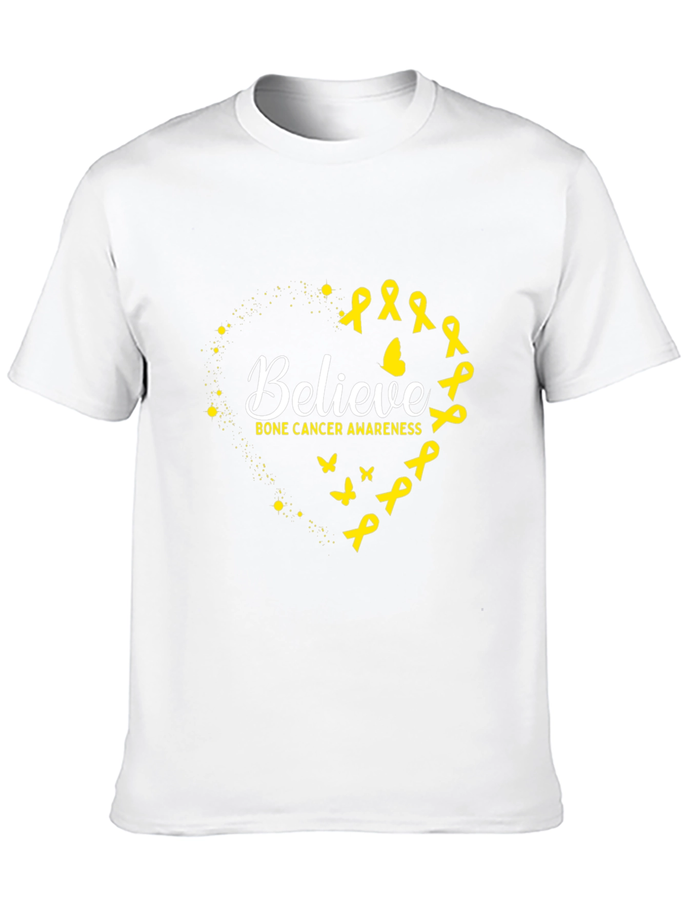 Believe Bone Cancer Awareness T-Shirt