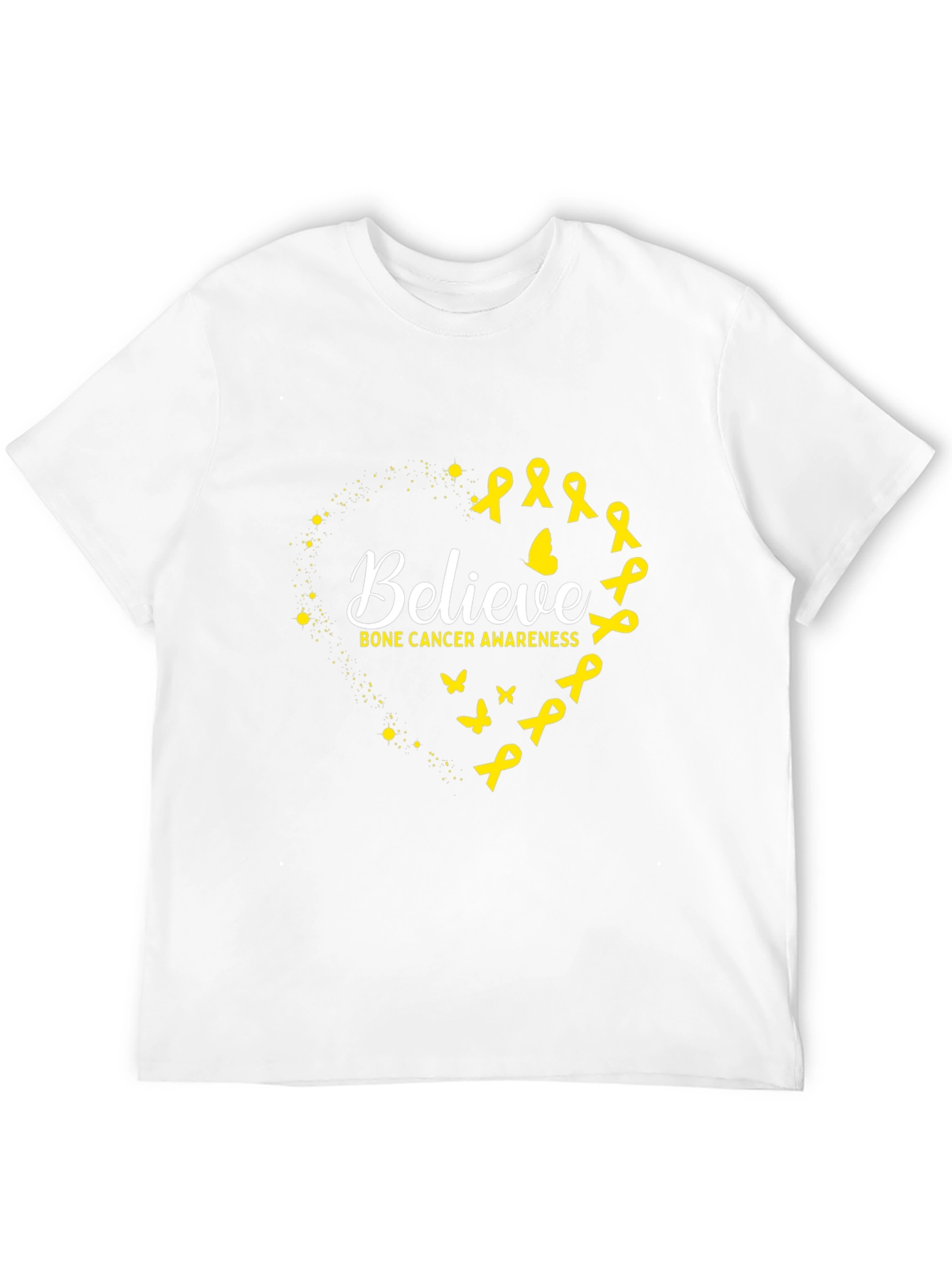 Believe Bone Cancer Awareness T-Shirt