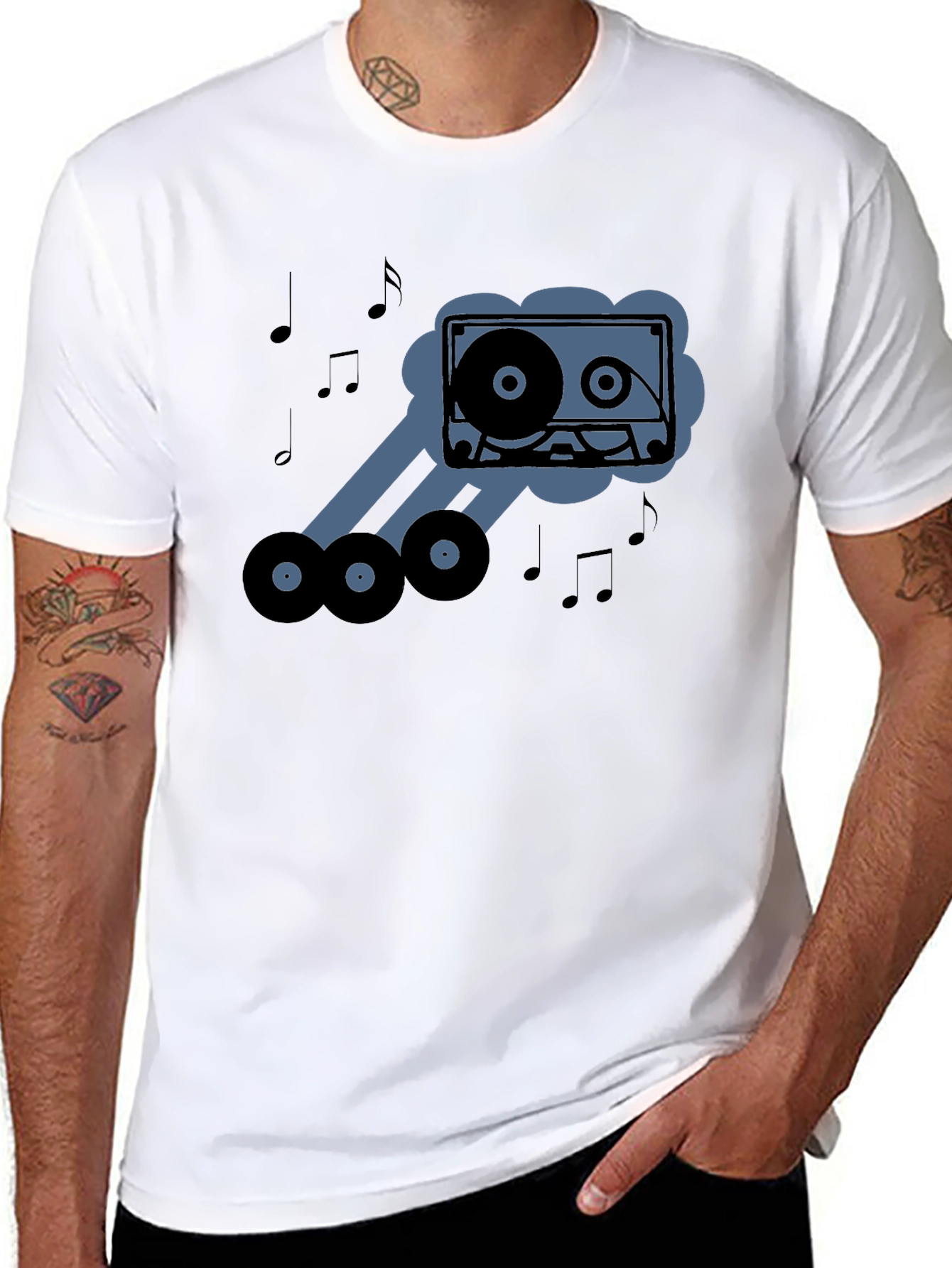 Retro Cassette Music T-Shirt