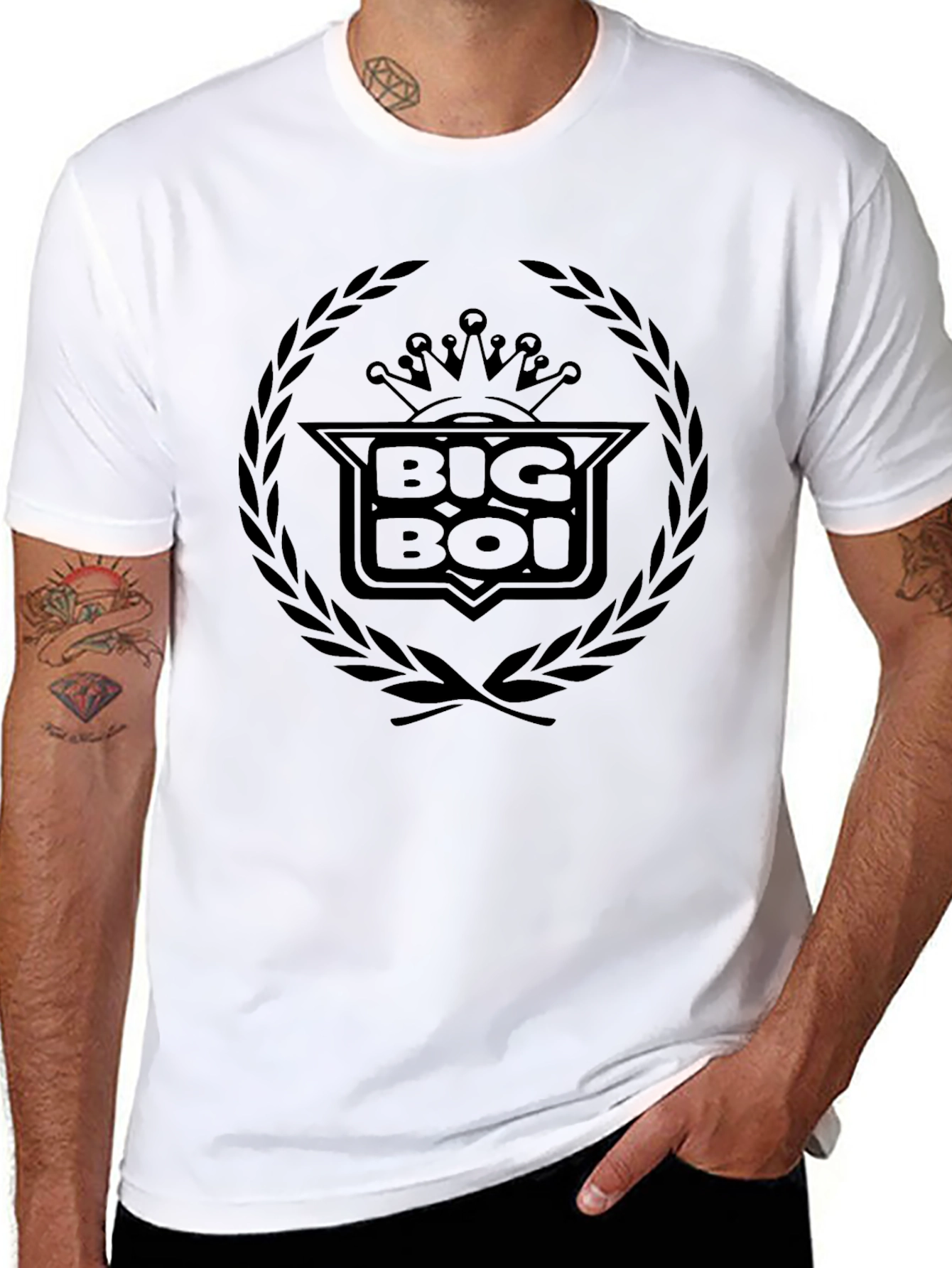 Big Boi Black Graphic Tee