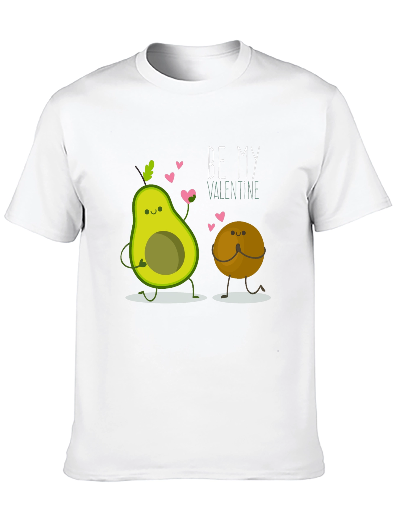 Avocado Valentines Day Graphic T-Shirt