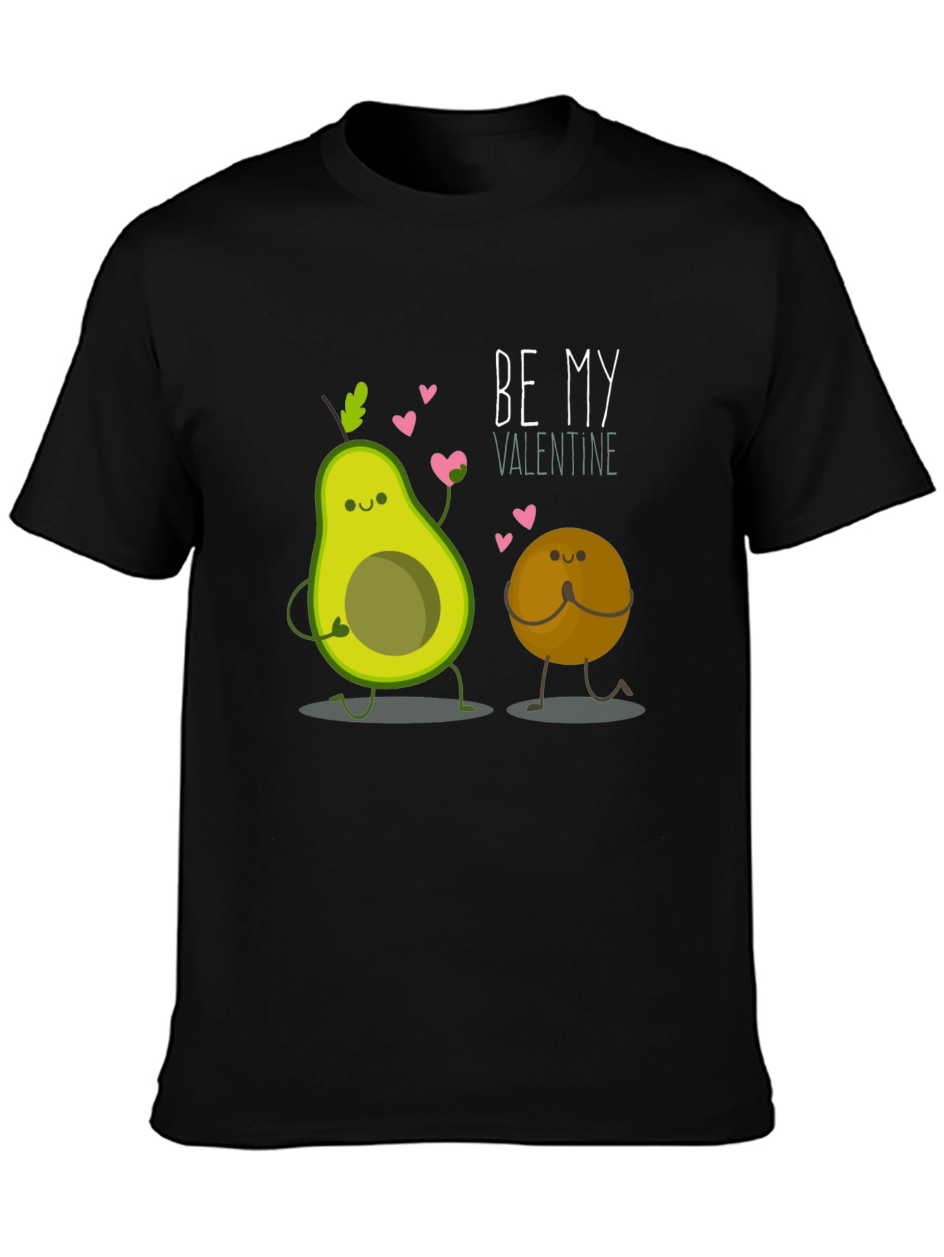 Avocado Valentines Day Graphic T-Shirt