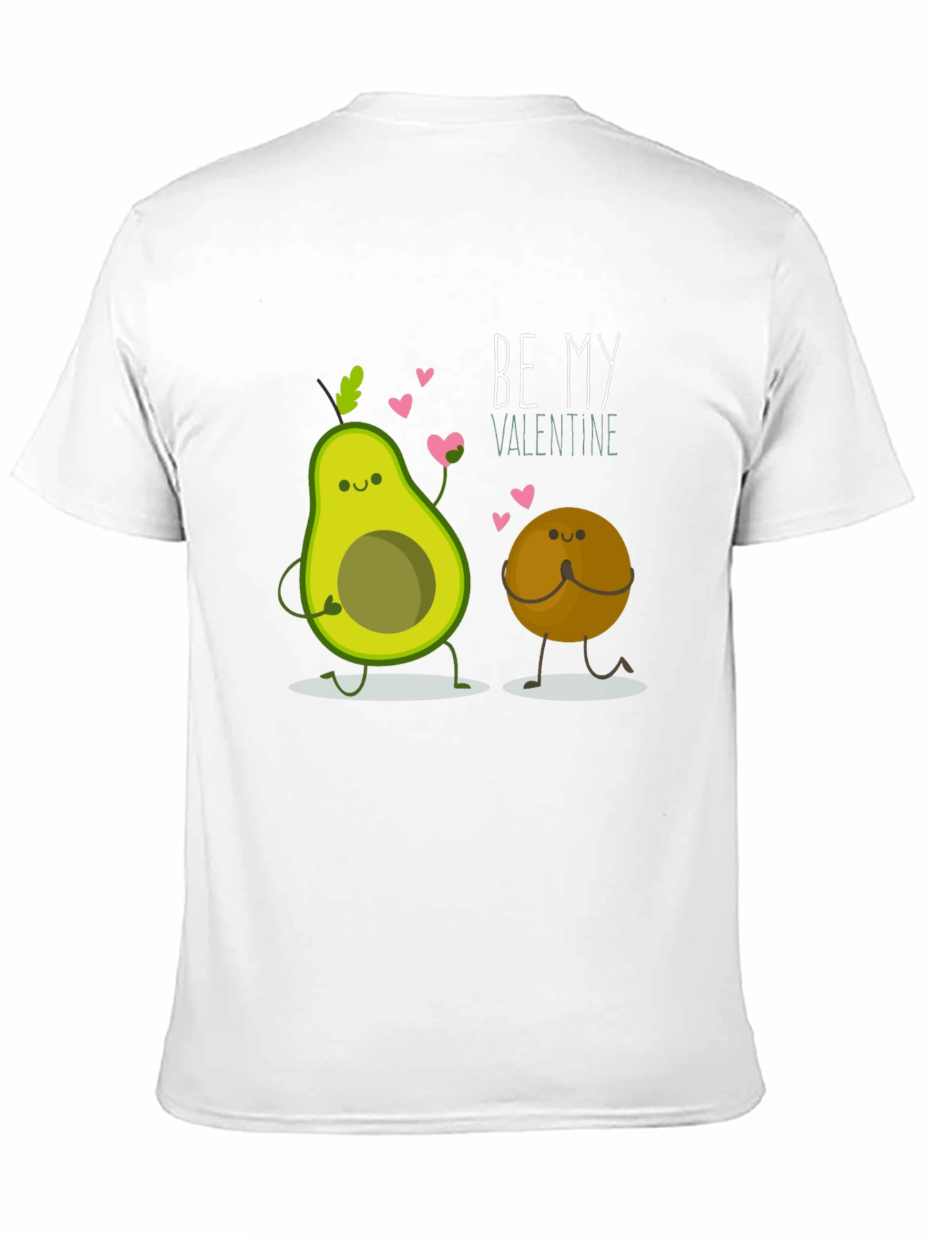 Avocado Valentines Day Graphic T-Shirt
