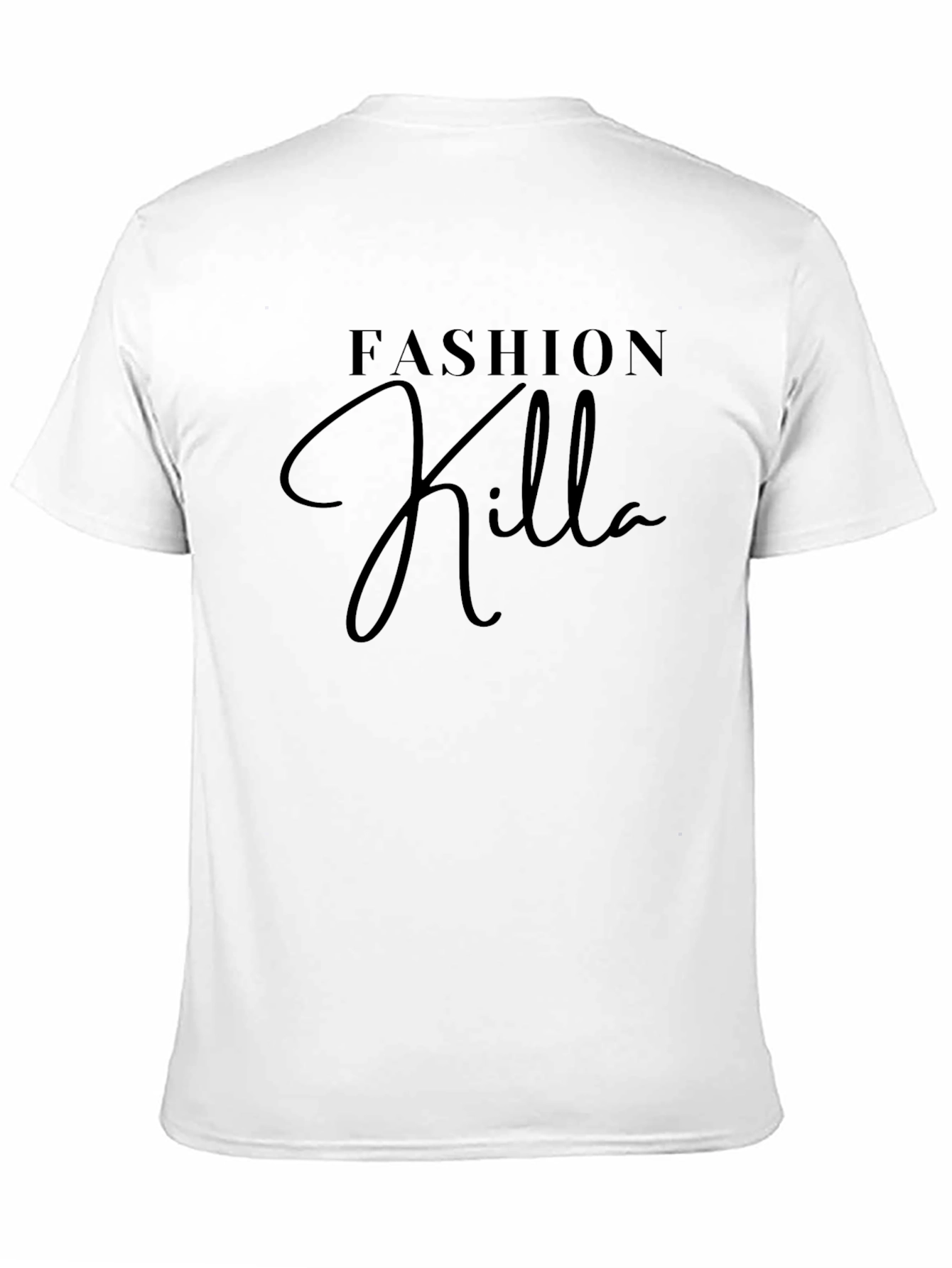 Fashion Killa Graphic Tee - Stylish Black T-Shirt