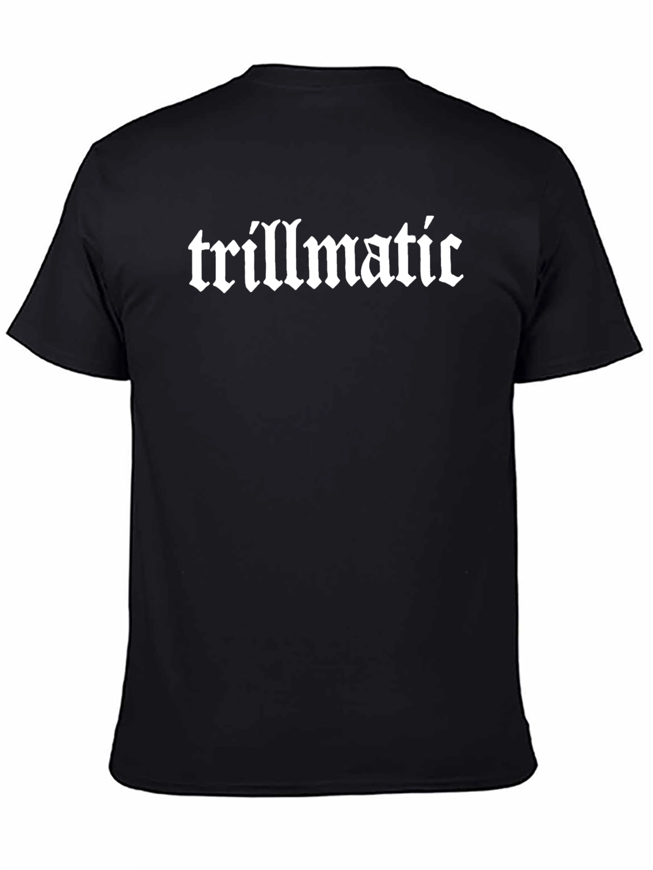 Trillmatic Black Graphic T-Shirt